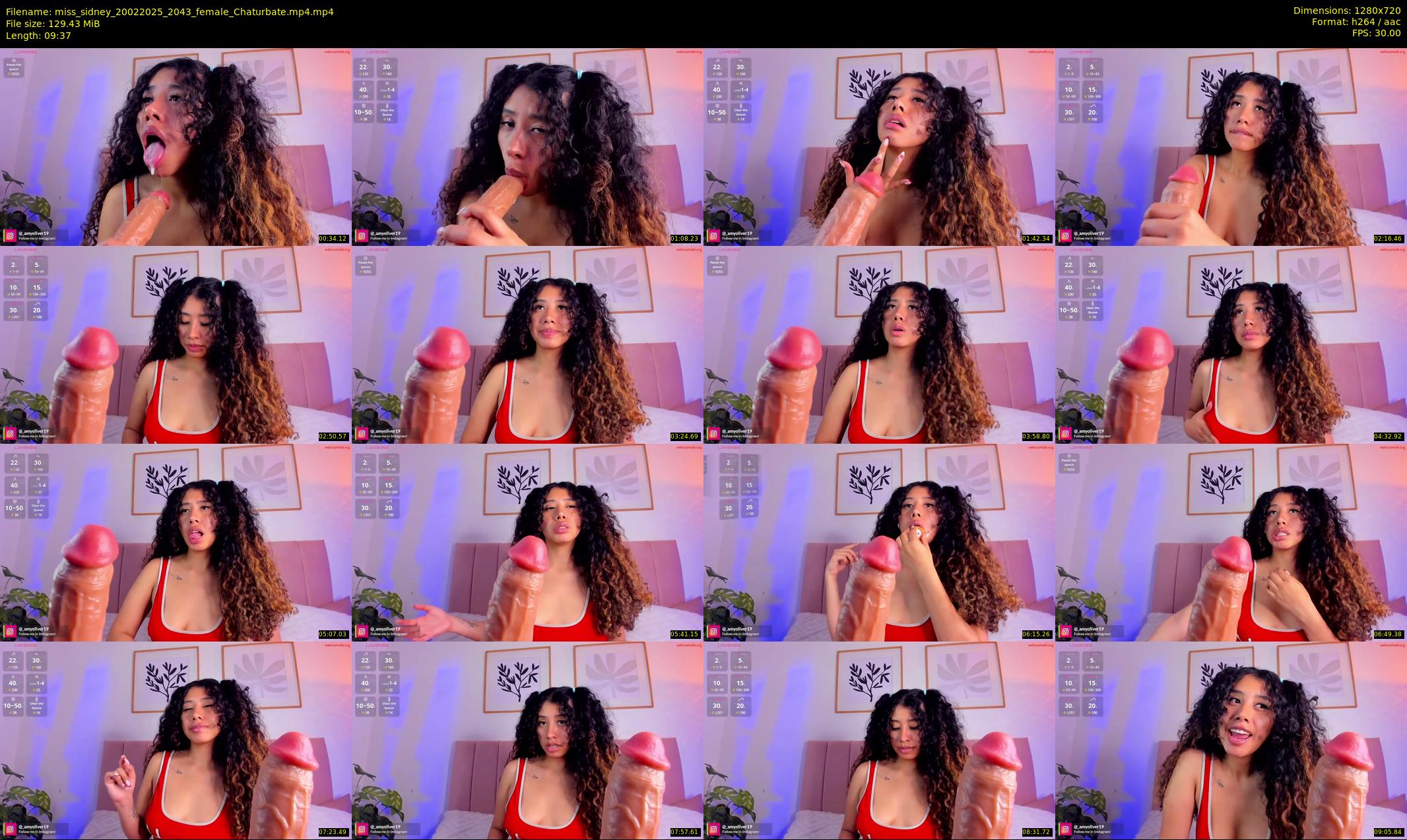 miss_sidney — 10 minute Chaturbate female cam show recording, 720p, Feb 20, 2025
