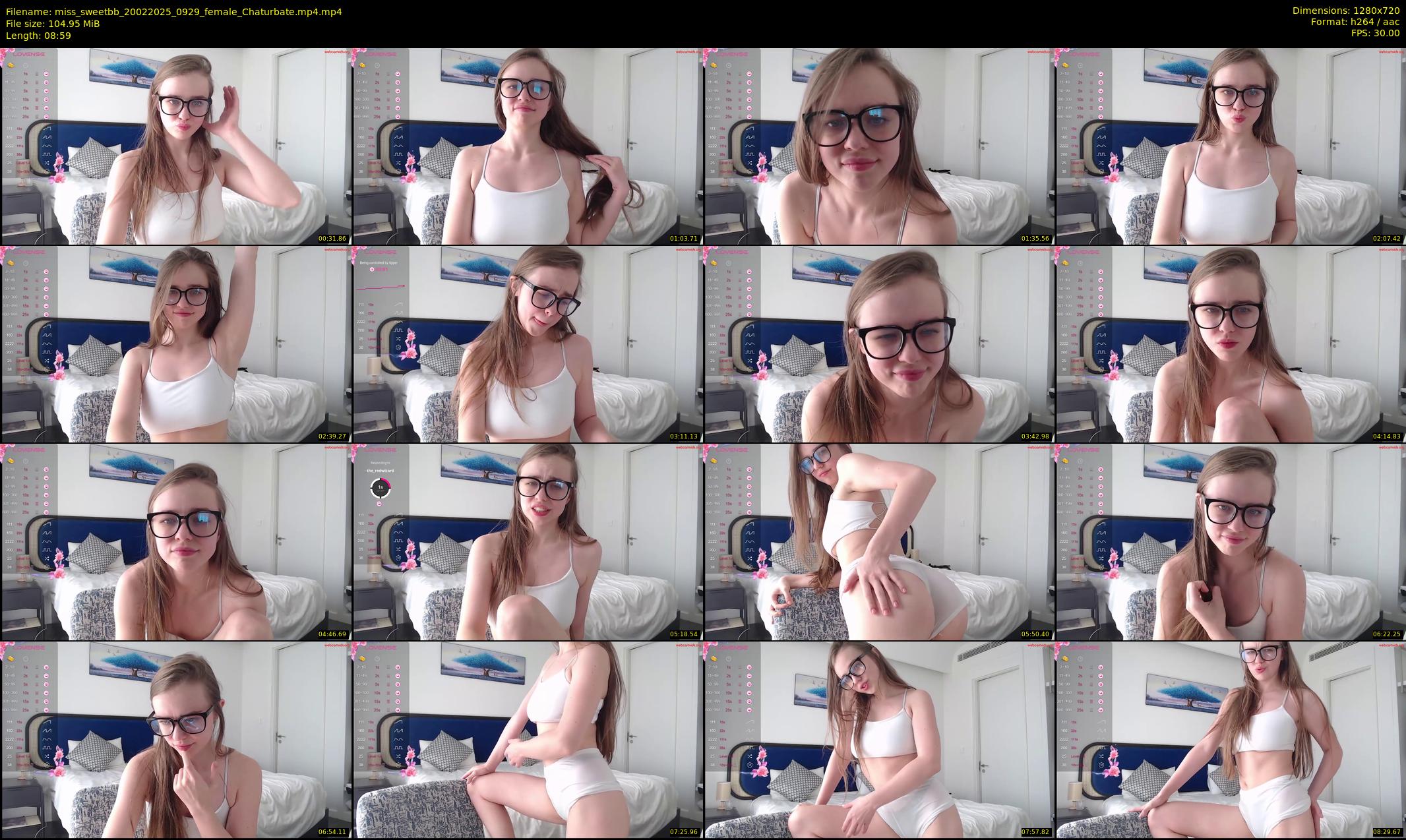 miss_sweetbb — 9 minute Chaturbate female cam show recording, 720p, Feb 20, 2025