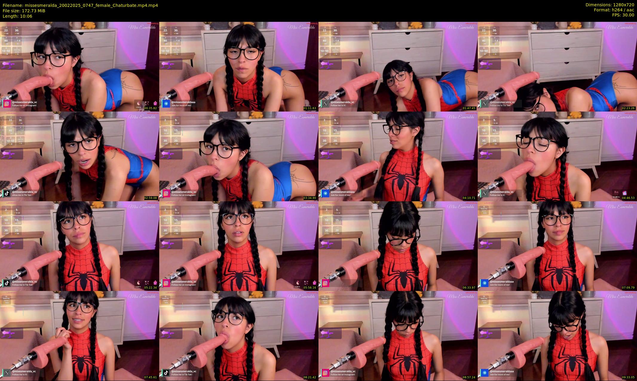 missesmeralda — 11 minute Chaturbate female cam show recording, 720p, Feb 20, 2025