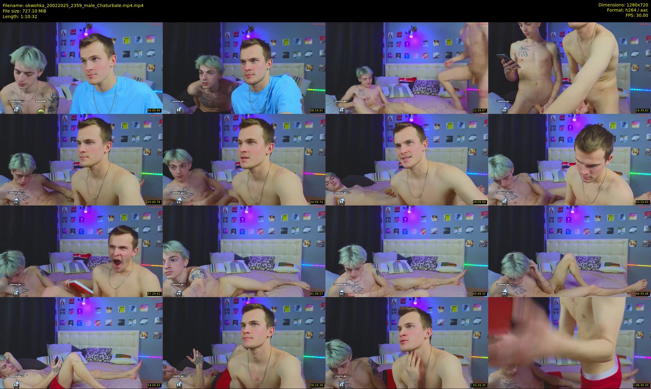 okwohka — 71 minute Chaturbate couple cam show recording, 720p, Feb 20, 2025