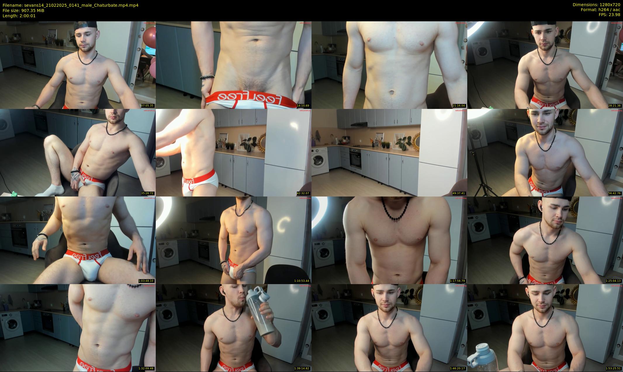 sevans14 — 121 minute Chaturbate male cam show recording, 720p, Feb 21, 2025