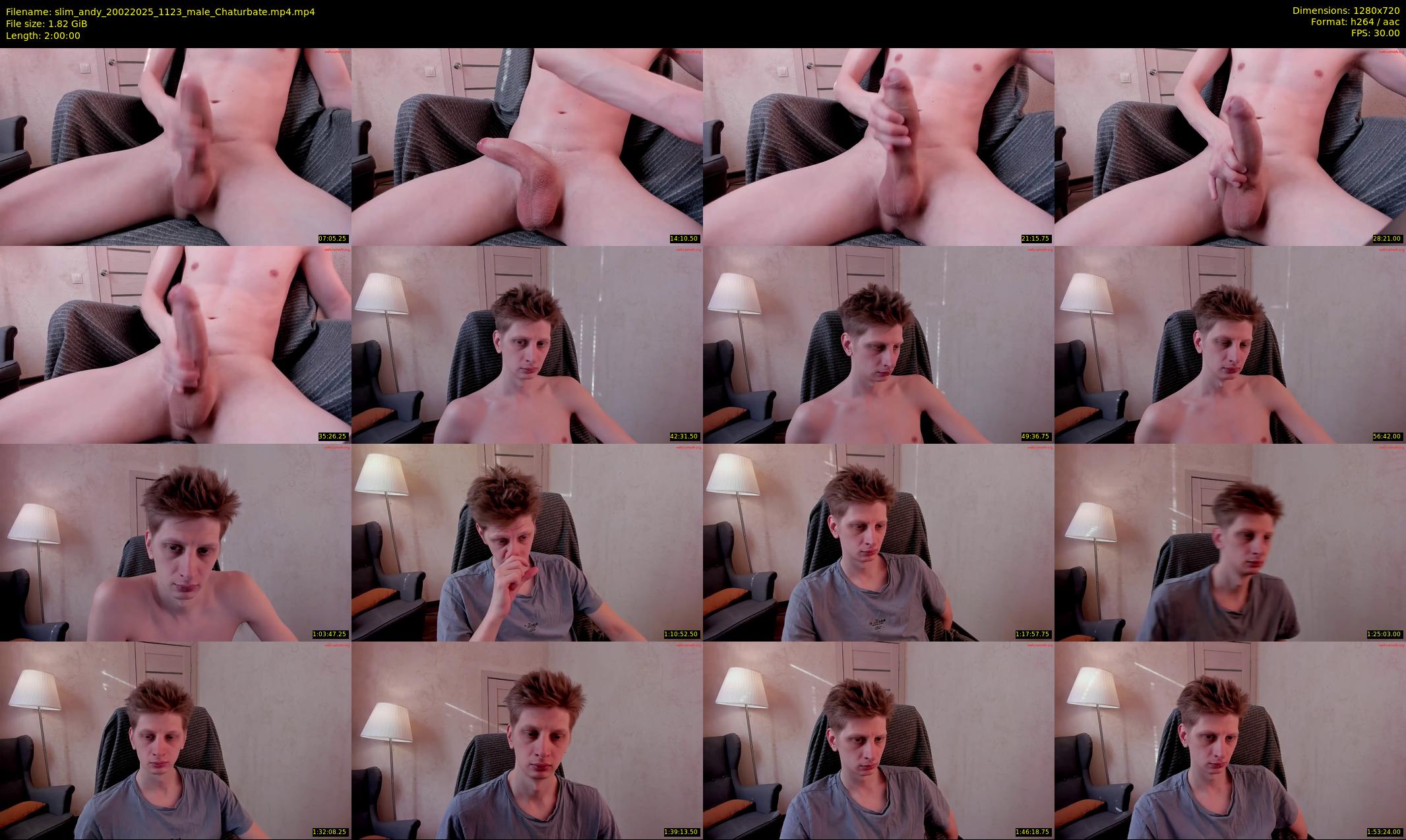slim_andy — 120 minute Chaturbate male cam show recording, 720p, Feb 20, 2025