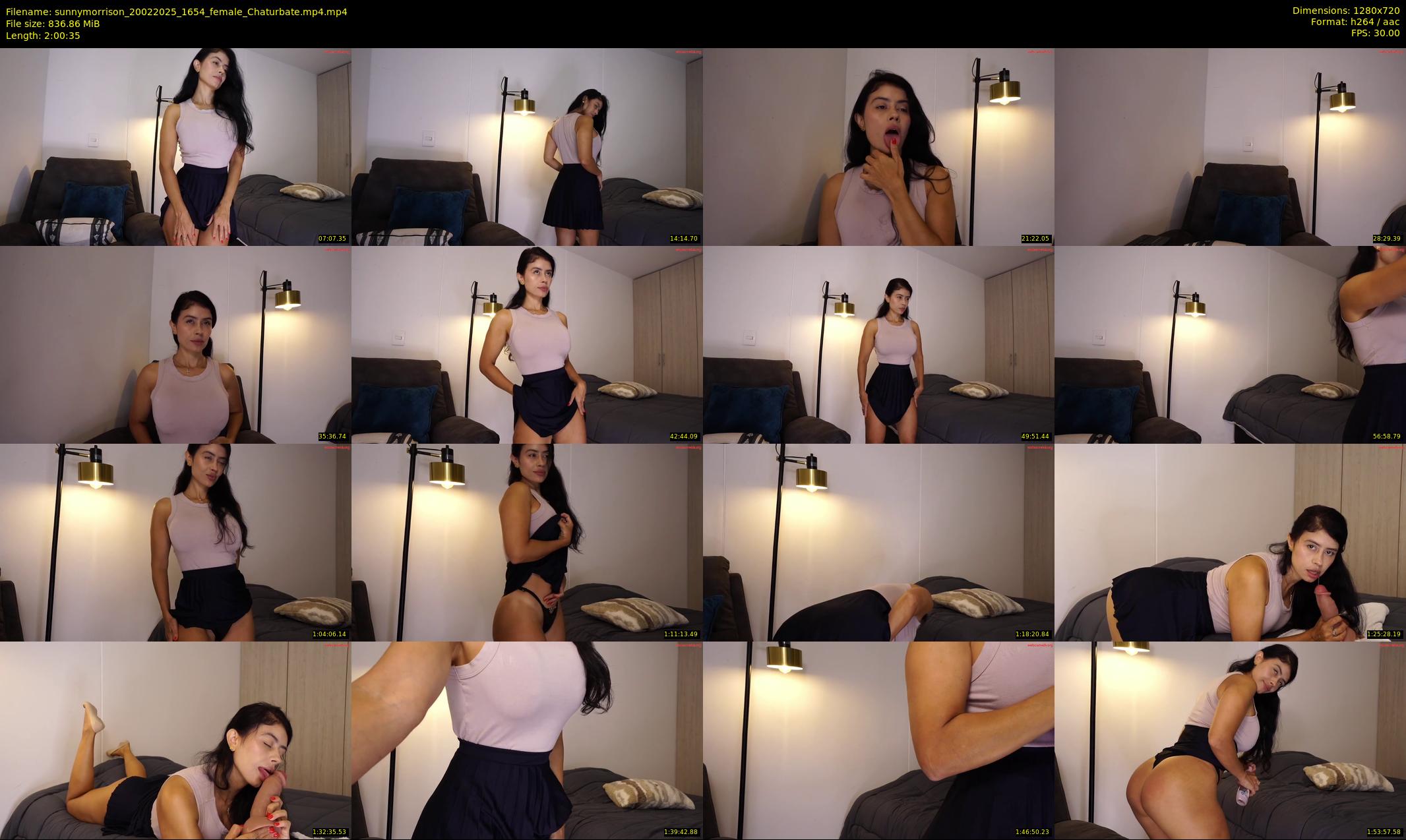sunnymorrison — 121 minute Chaturbate female cam show recording, 720p, Feb 20, 2025