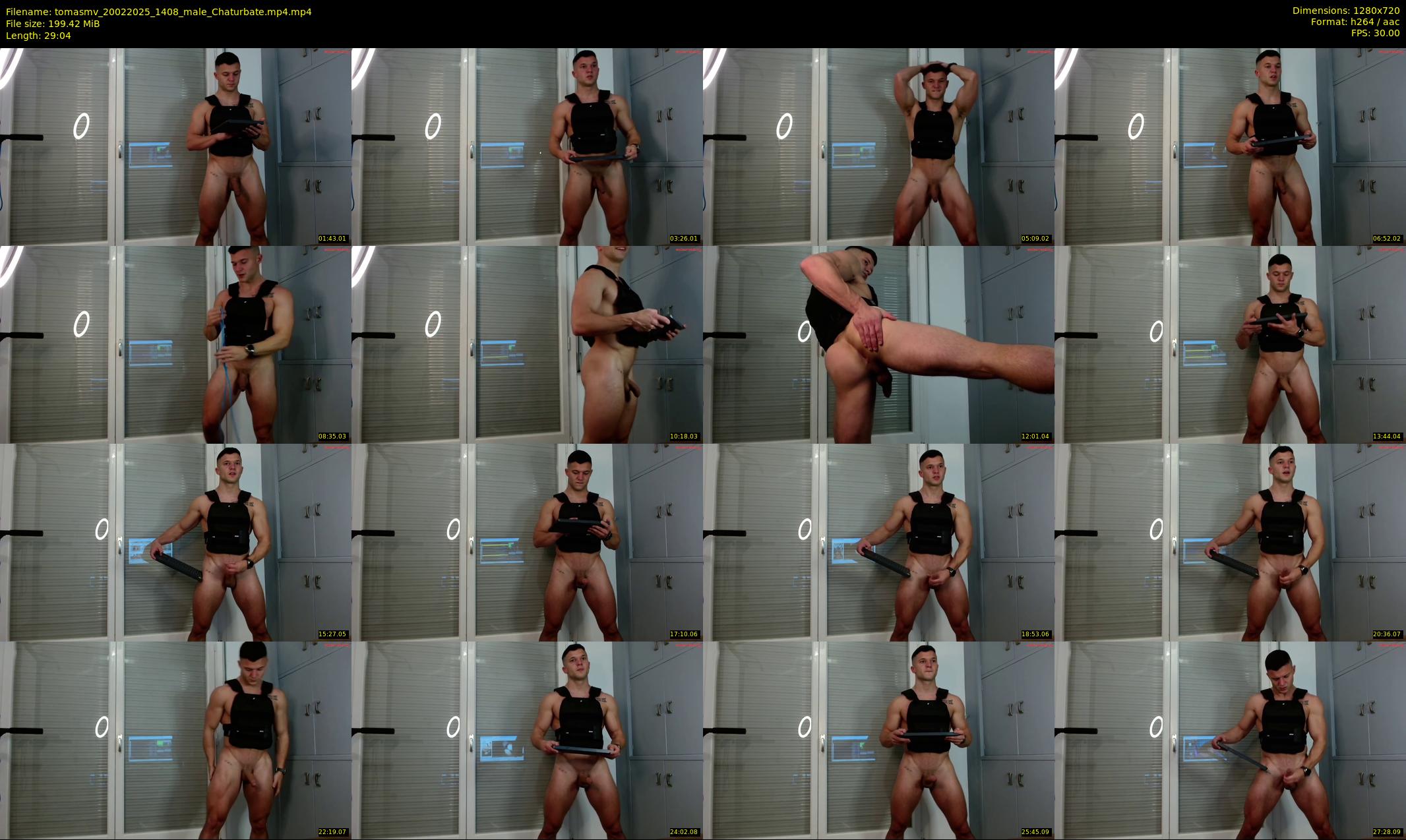 tomasmv — 30 minute Chaturbate male cam show recording, 720p, Feb 20, 2025
