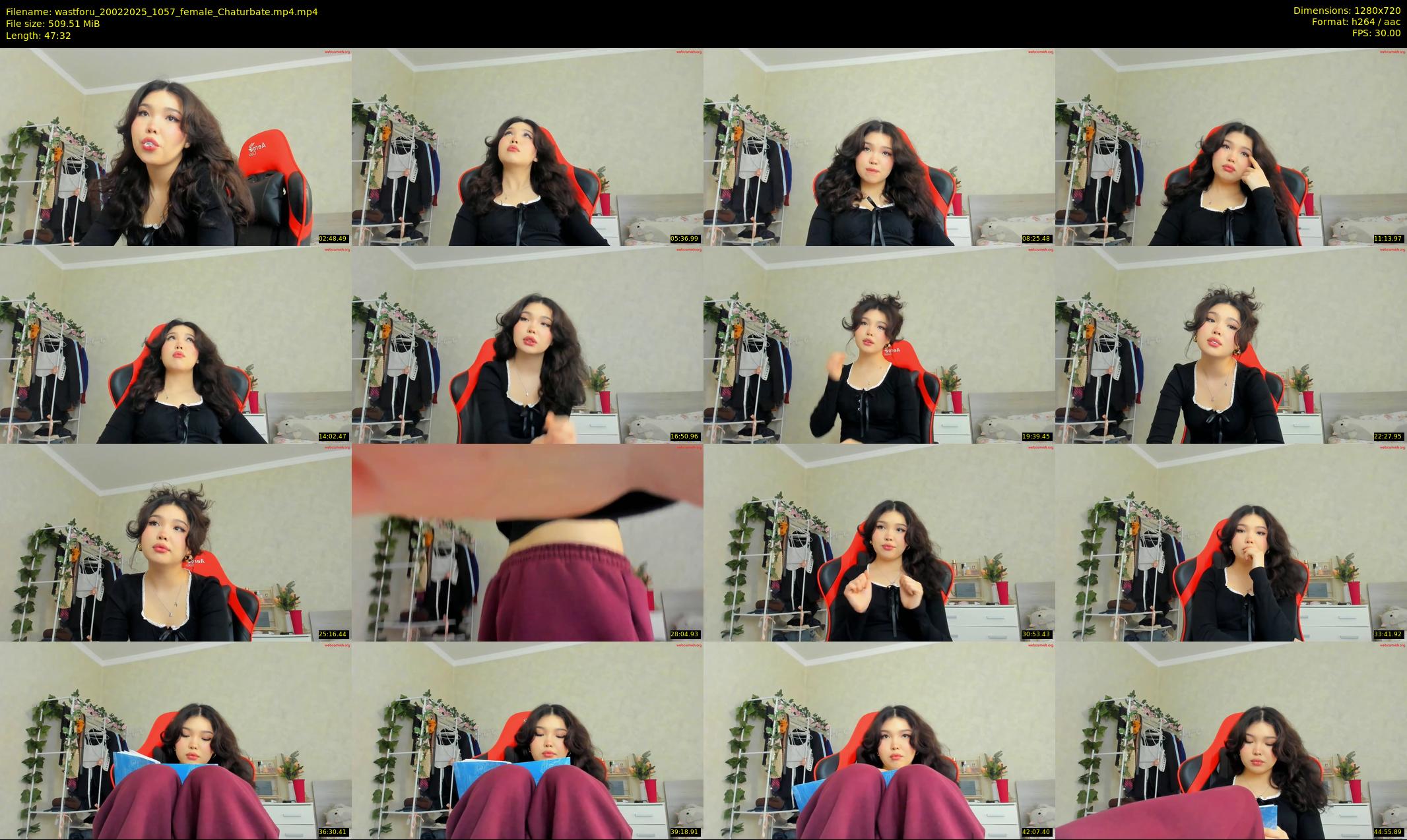 wastforu — 48 minute Chaturbate female cam show recording, 720p, Feb 20, 2025
