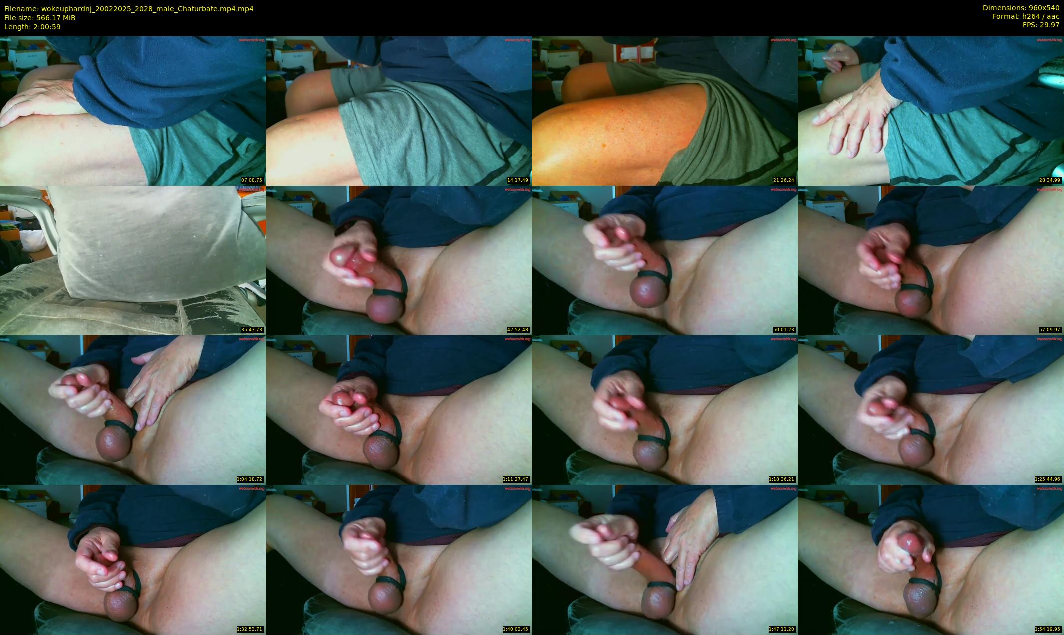 wokeuphardnj — 121 minute Chaturbate male cam show recording, 480p, Feb 20, 2025