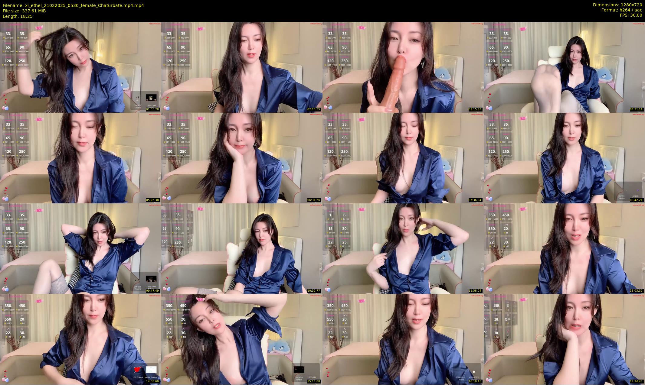 xi_ethel — 19 minute Chaturbate female cam show recording, 720p, Feb 21, 2025