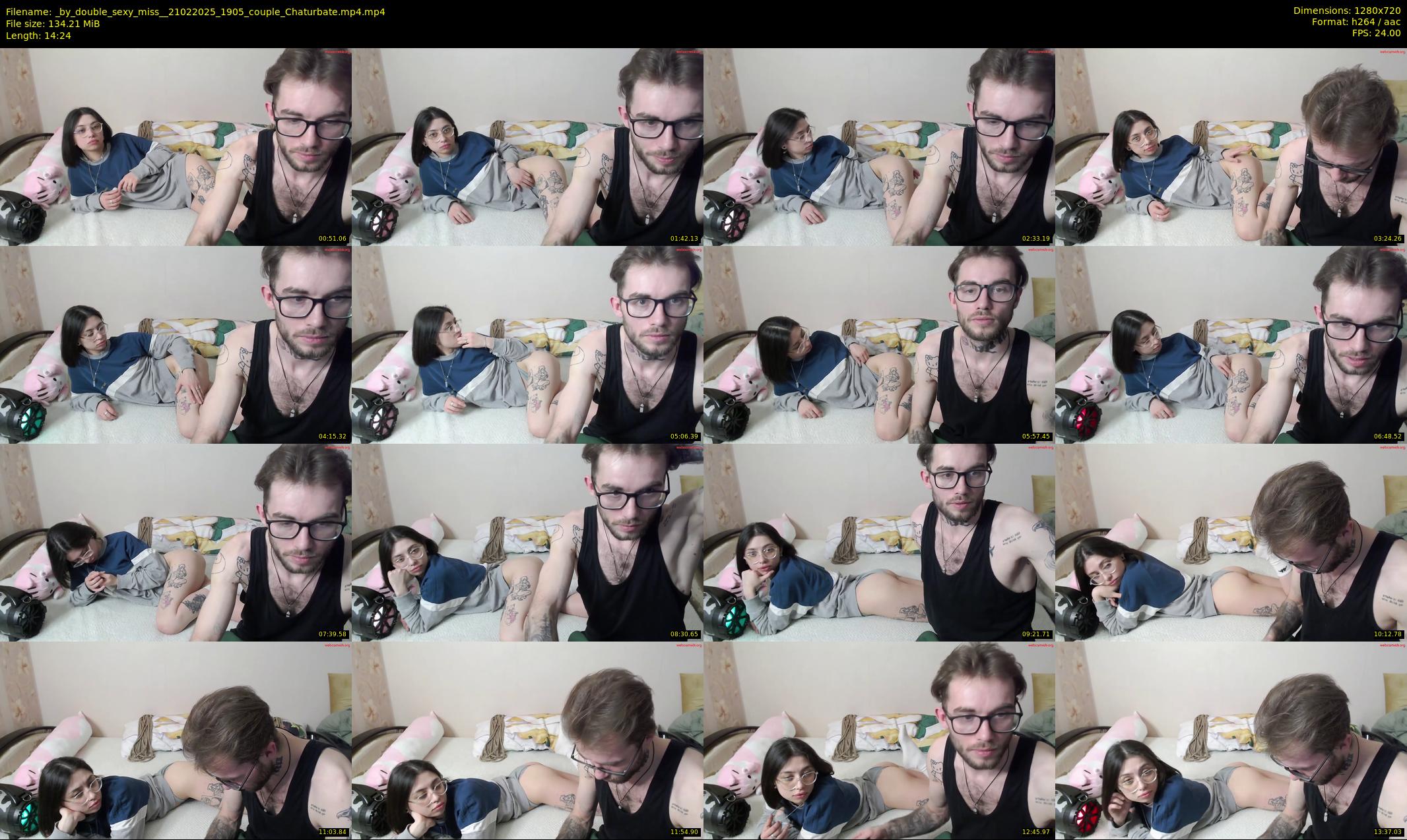_by_double_sexy_miss_ — 15 minute Chaturbate couple cam show recording, 720p, Feb 21, 2025