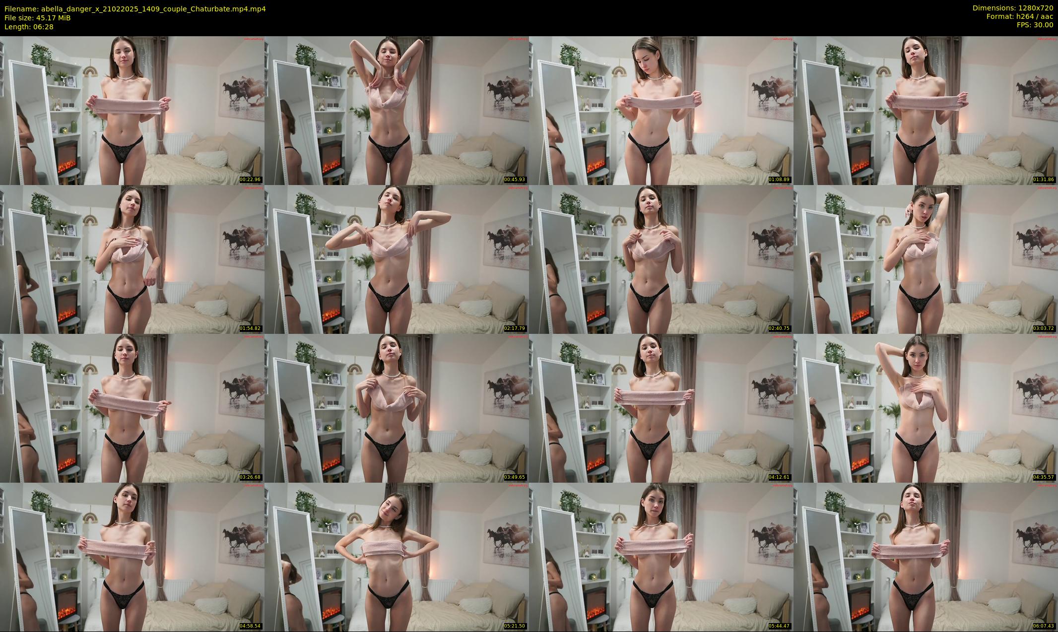 abella_danger_x — 7 minute Chaturbate female cam show recording, 720p, Feb 21, 2025