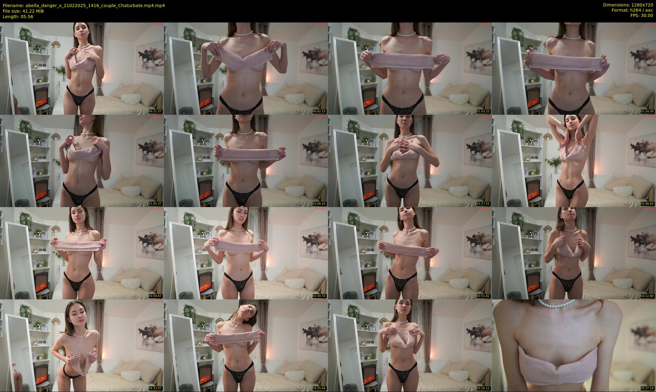 abella_danger_x — 6 minute Chaturbate female cam show recording, 720p, Feb 21, 2025