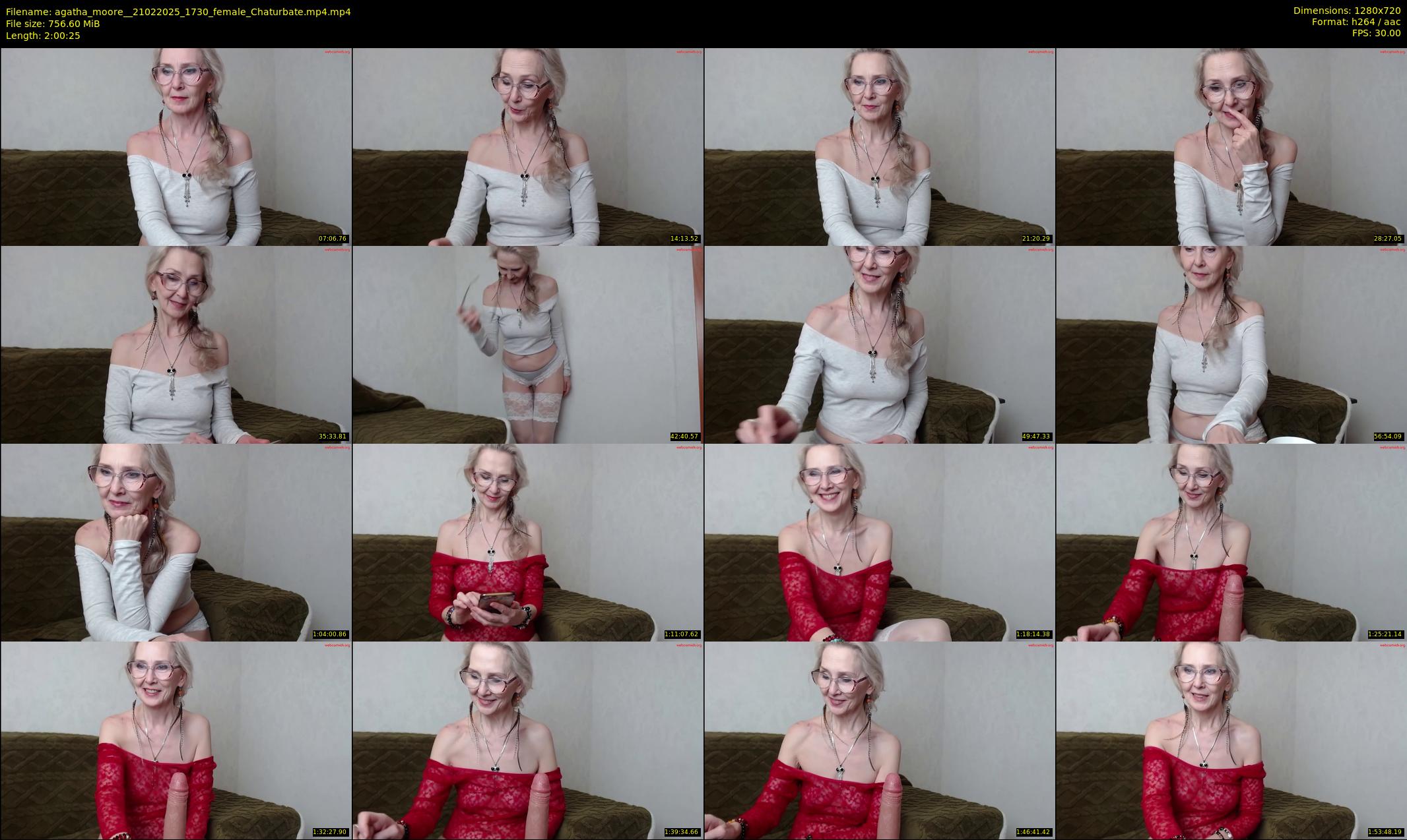 agatha_moore_ — 121 minute Chaturbate female cam show recording, 720p, Feb 21, 2025
