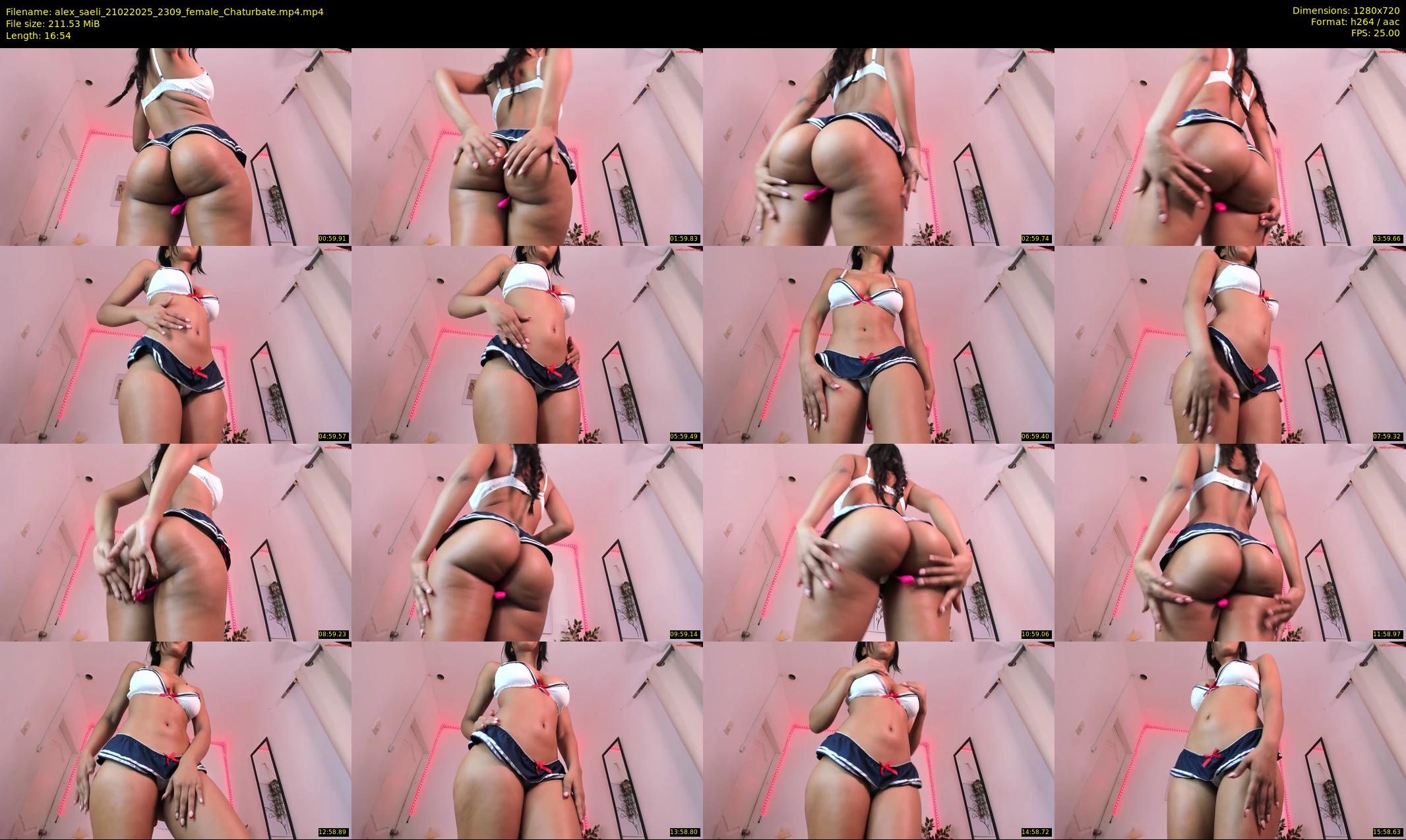 alex_saeli — 17 minute Chaturbate female cam show recording, 720p, Feb 21, 2025