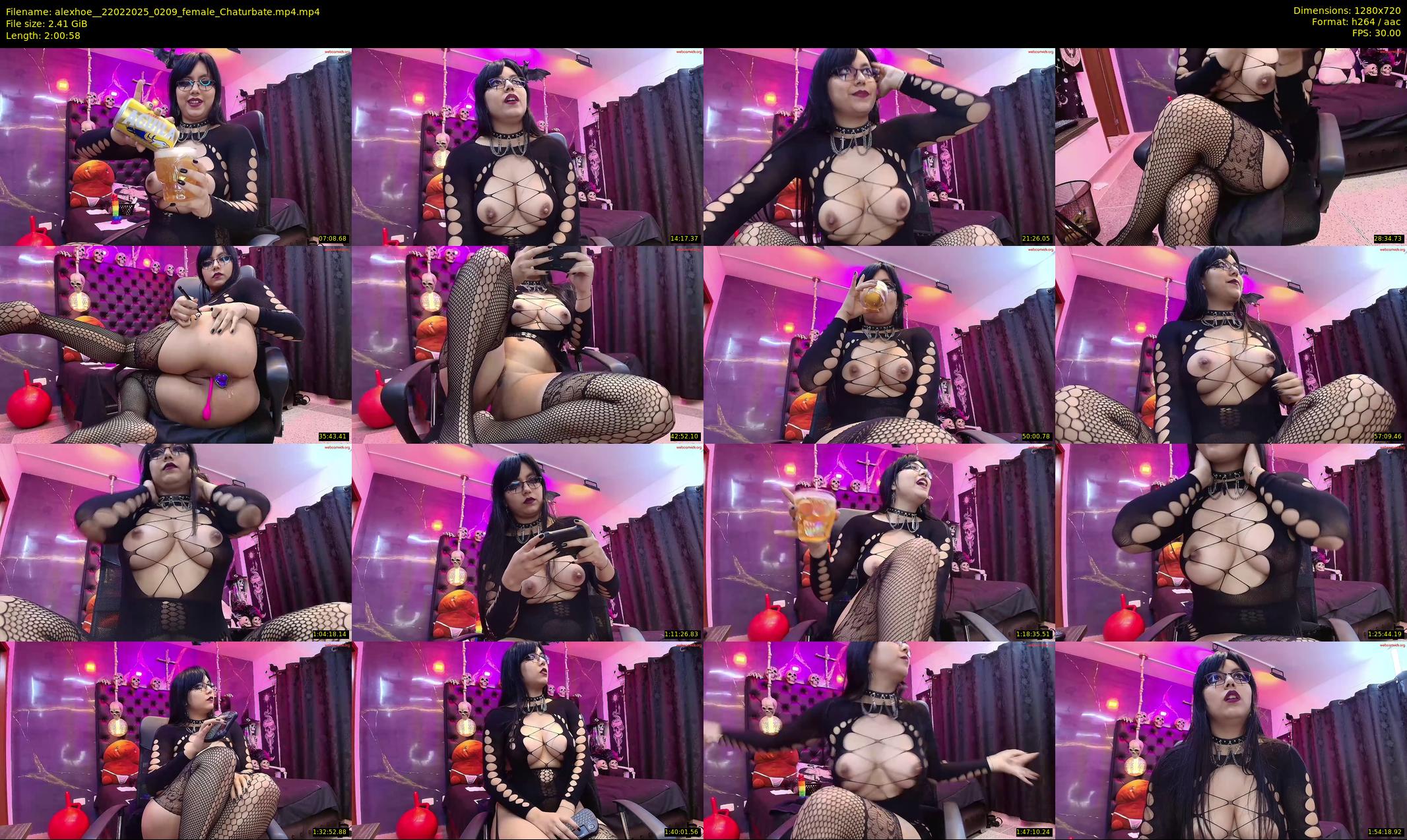 alexhoe_ — 121 minute Chaturbate female cam show recording, 720p, Feb 22, 2025