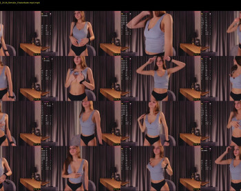 alicepreuoston — 6 minute Chaturbate female cam show recording, 720p, Feb 21, 2025
