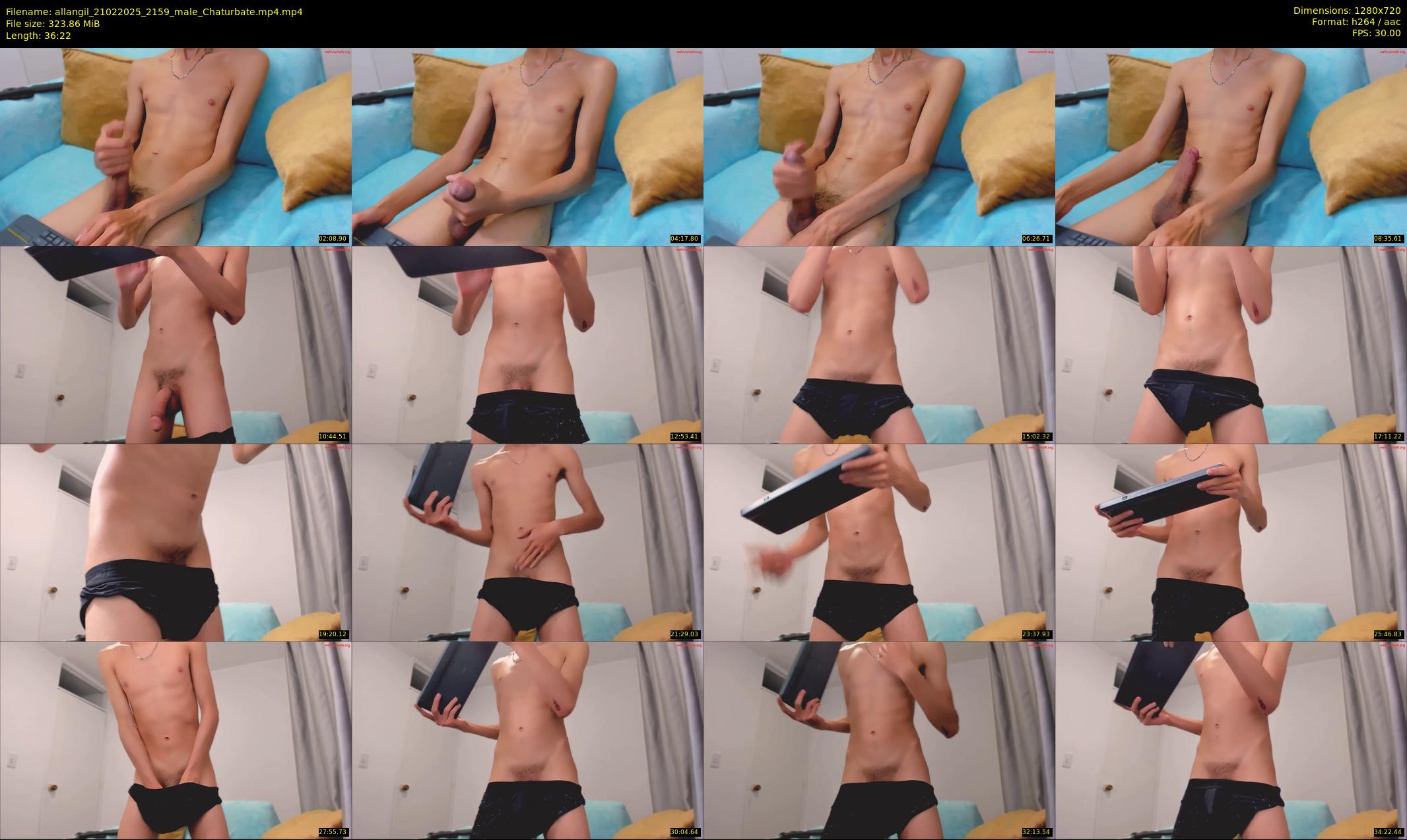 allangil — 37 minute Chaturbate male cam show recording, 720p, Feb 21, 2025