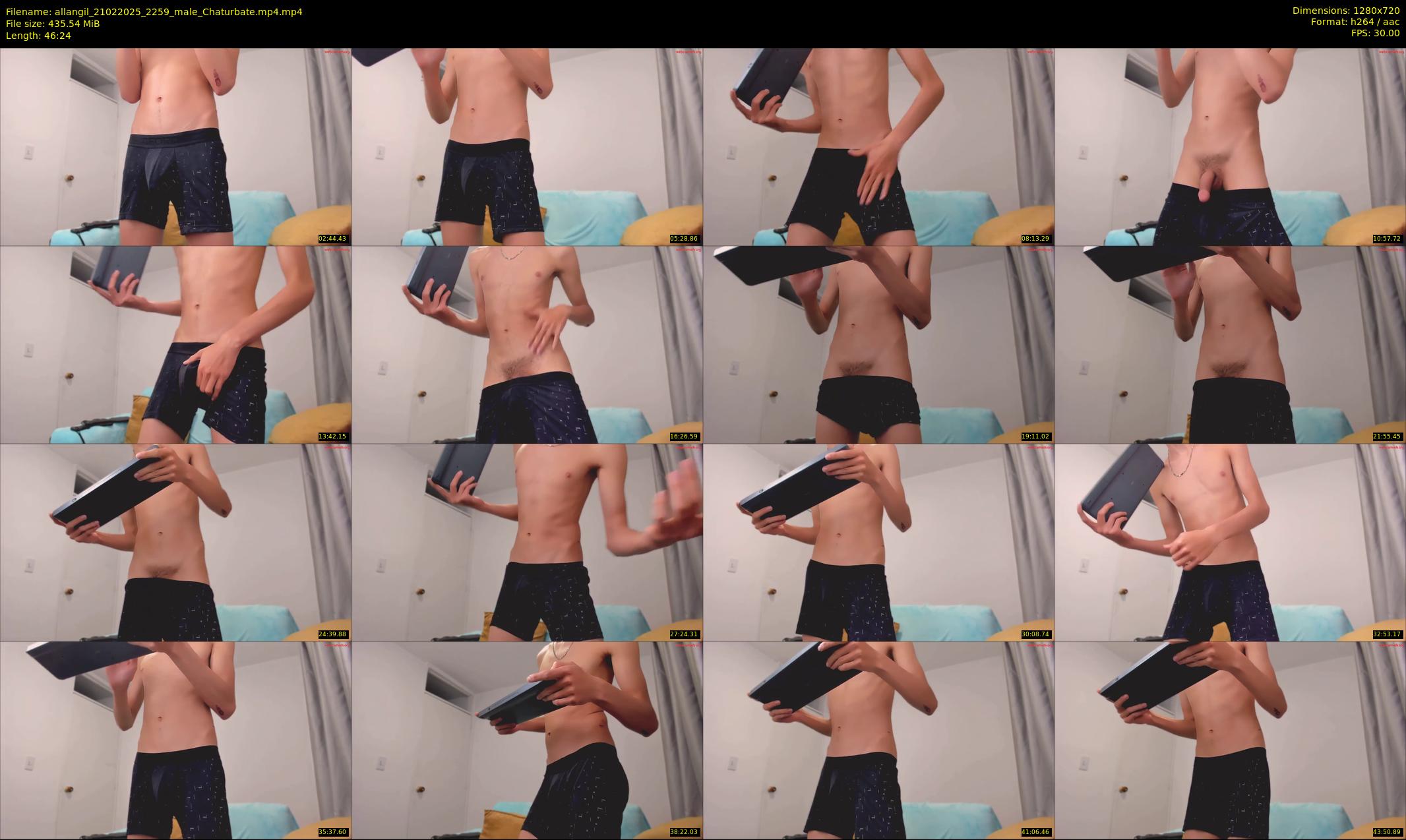 allangil — 47 minute Chaturbate male cam show recording, 720p, Feb 21, 2025