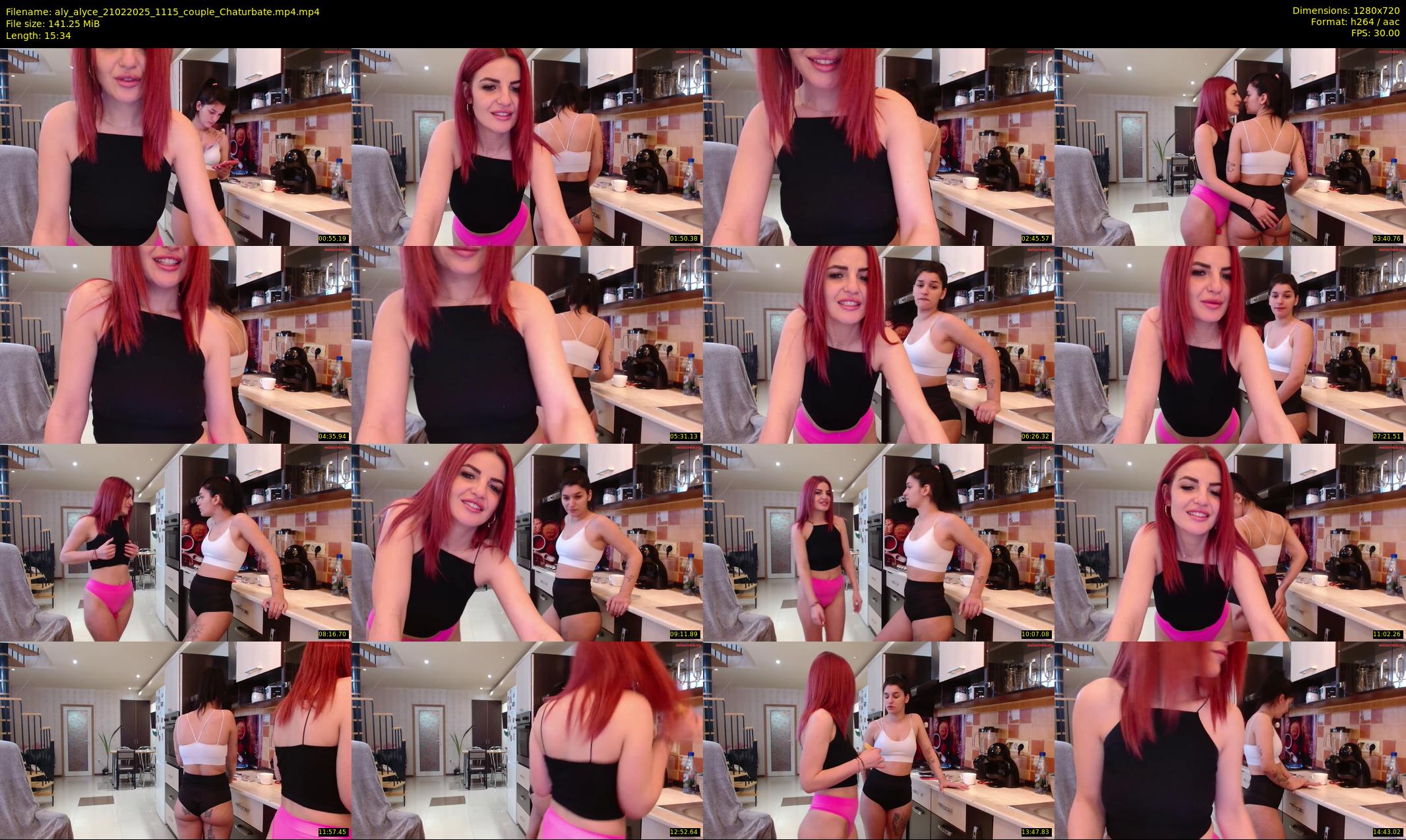 aly_alyce — 16 minute Chaturbate female cam show recording, 720p, Feb 21, 2025
