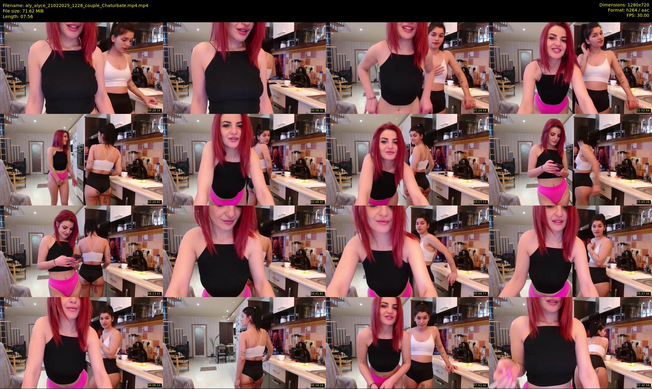 aly_alyce — 8 minute Chaturbate female cam show recording, 720p, Feb 21, 2025