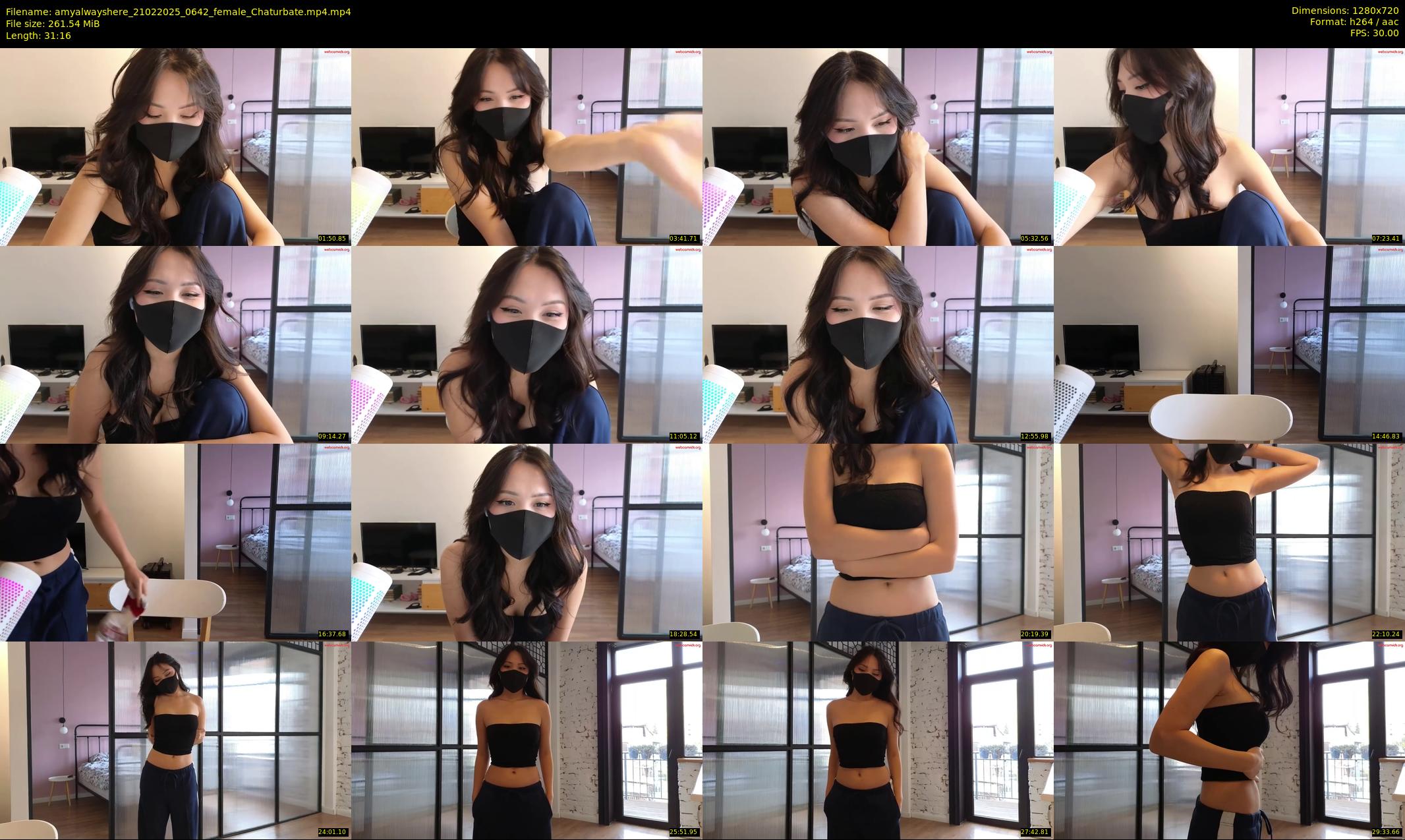 amyalwayshere — 32 minute Chaturbate female cam show recording, 720p, Feb 21, 2025