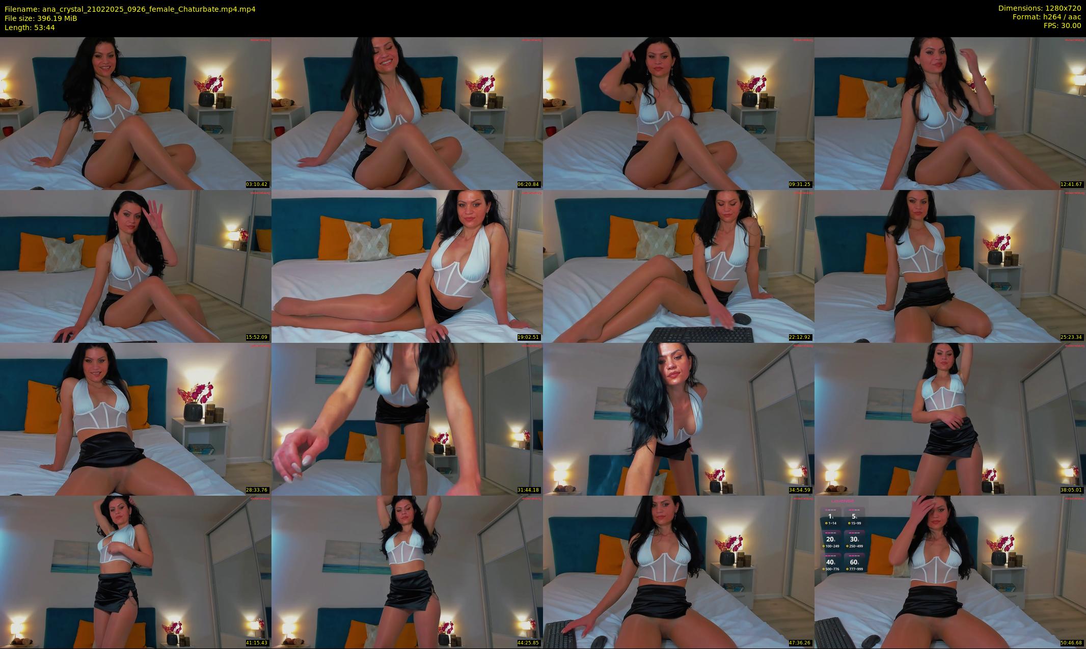 ana_crystal — 54 minute Chaturbate female cam show recording, 720p, Feb 21, 2025