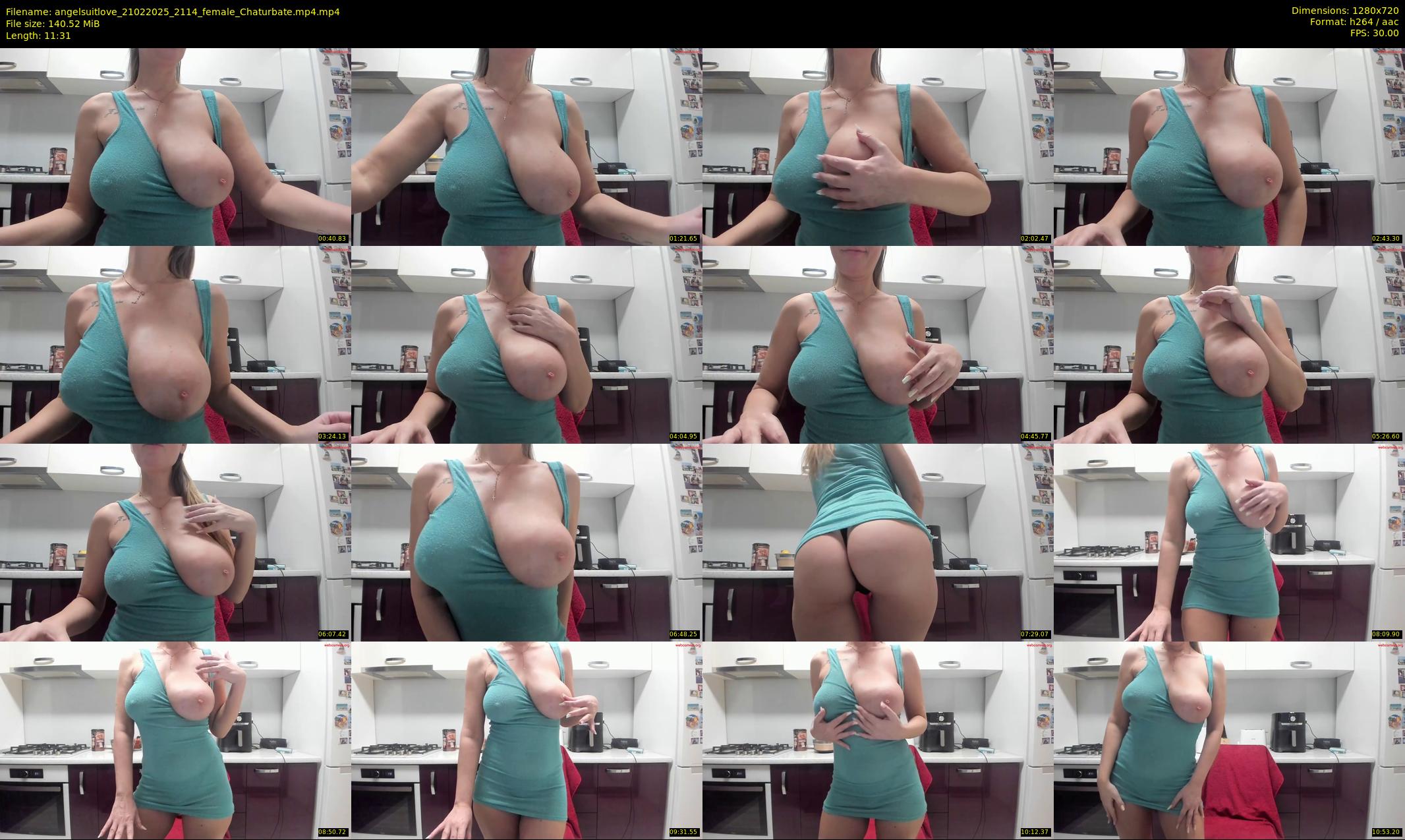 angelsuitlove — 12 minute Chaturbate female cam show recording, 720p, Feb 21, 2025