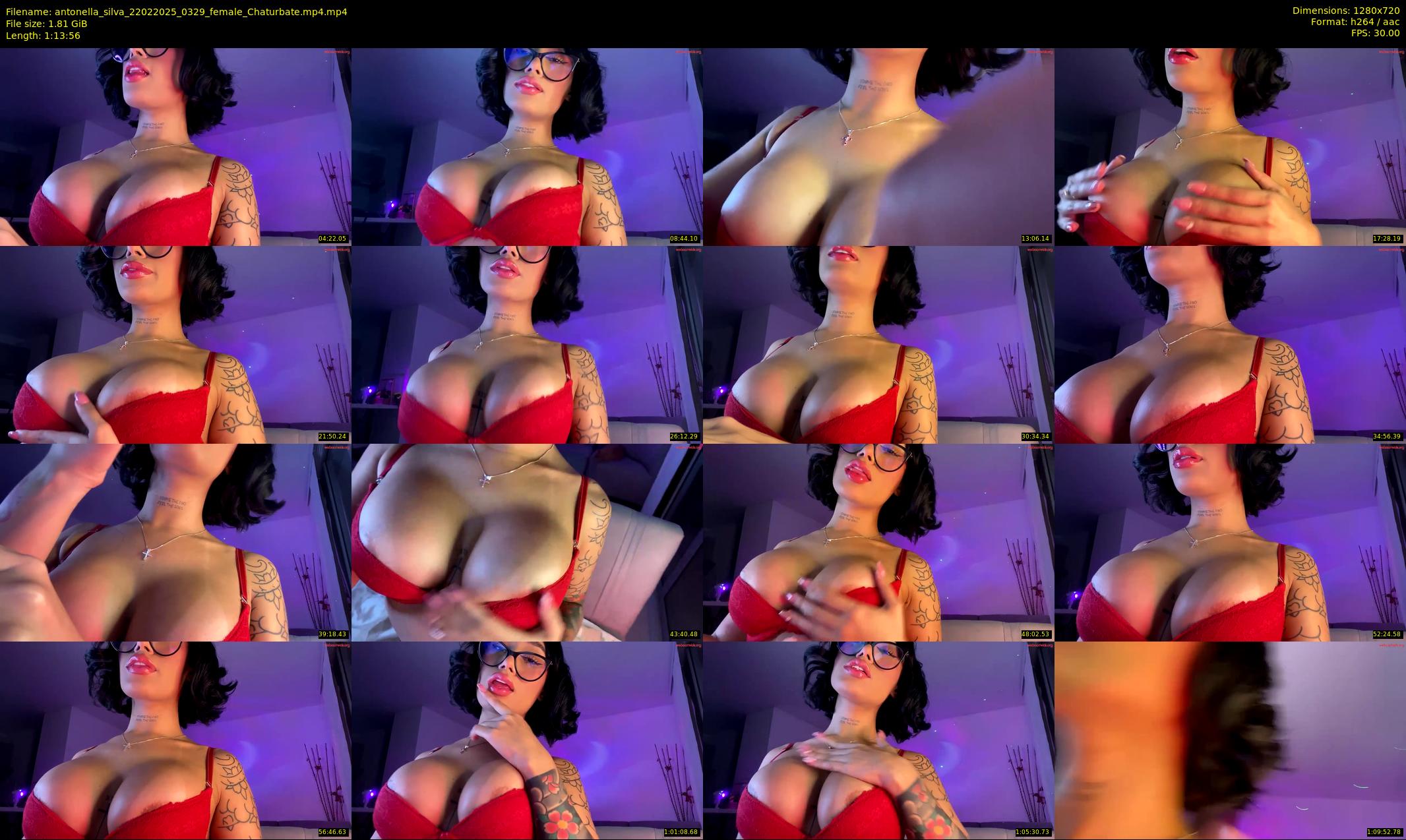 antonella_silva — 74 minute Chaturbate female cam show recording, 720p, Feb 22, 2025