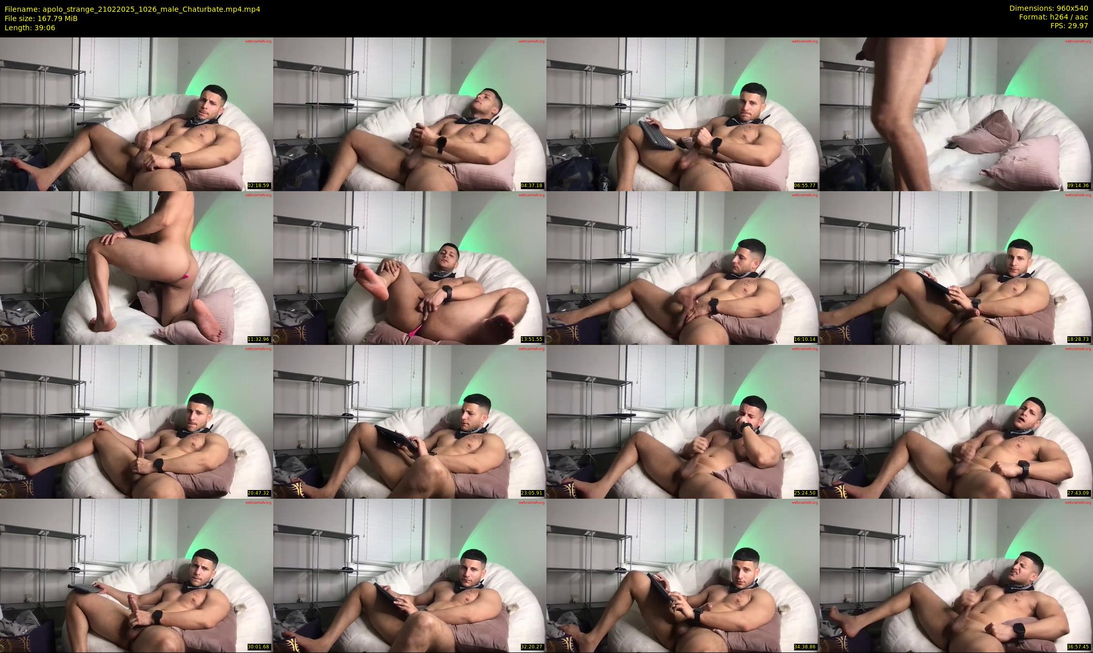 apolo_strange — 40 minute Chaturbate male cam show recording, 480p, Feb 21, 2025