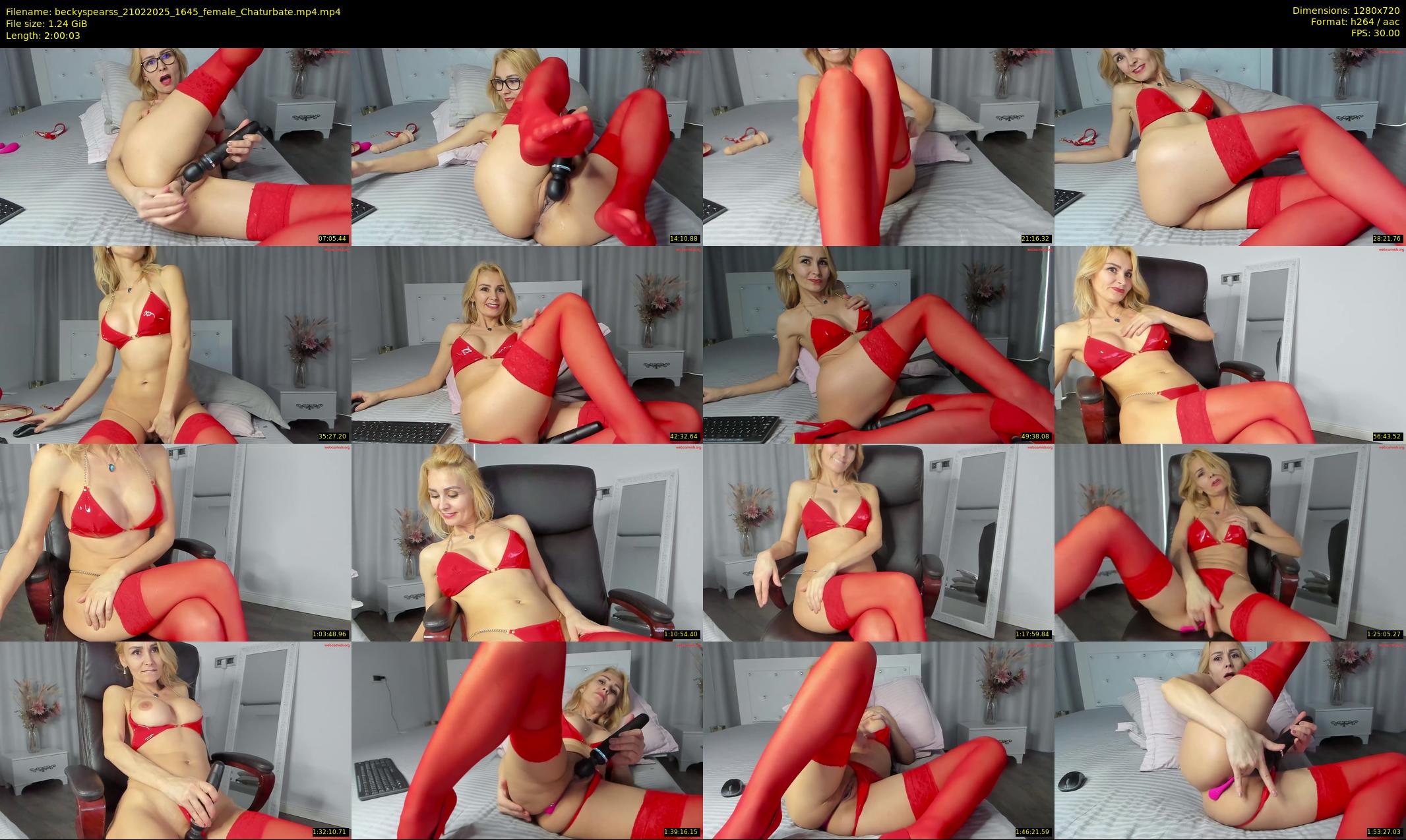 beckyspearss — 121 minute Chaturbate female cam show recording, 720p, Feb 21, 2025