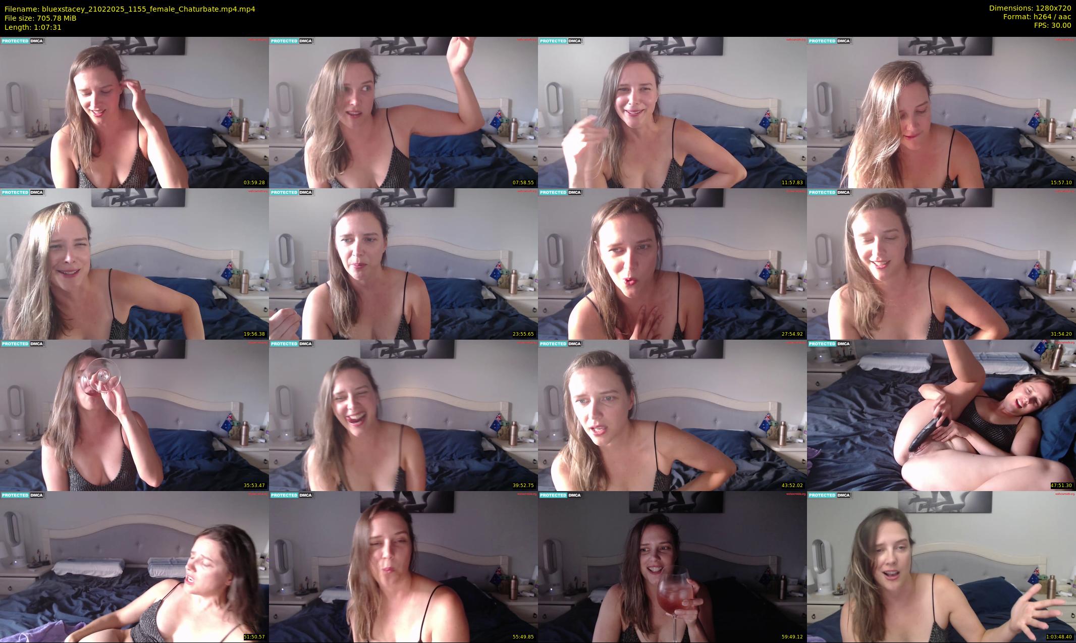 bluexstacey — 68 minute Chaturbate female cam show recording, 720p, Feb 21, 2025