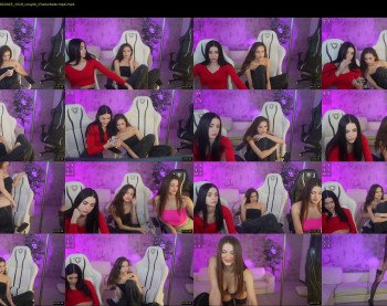 bright_diamonds_054 — 34 minute Chaturbate couple cam show recording, 720p, Feb 21, 2025