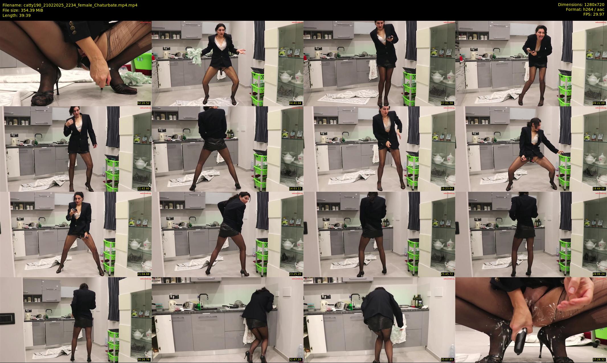 catty190 — 40 minute Chaturbate female cam show recording, 720p, Feb 21, 2025