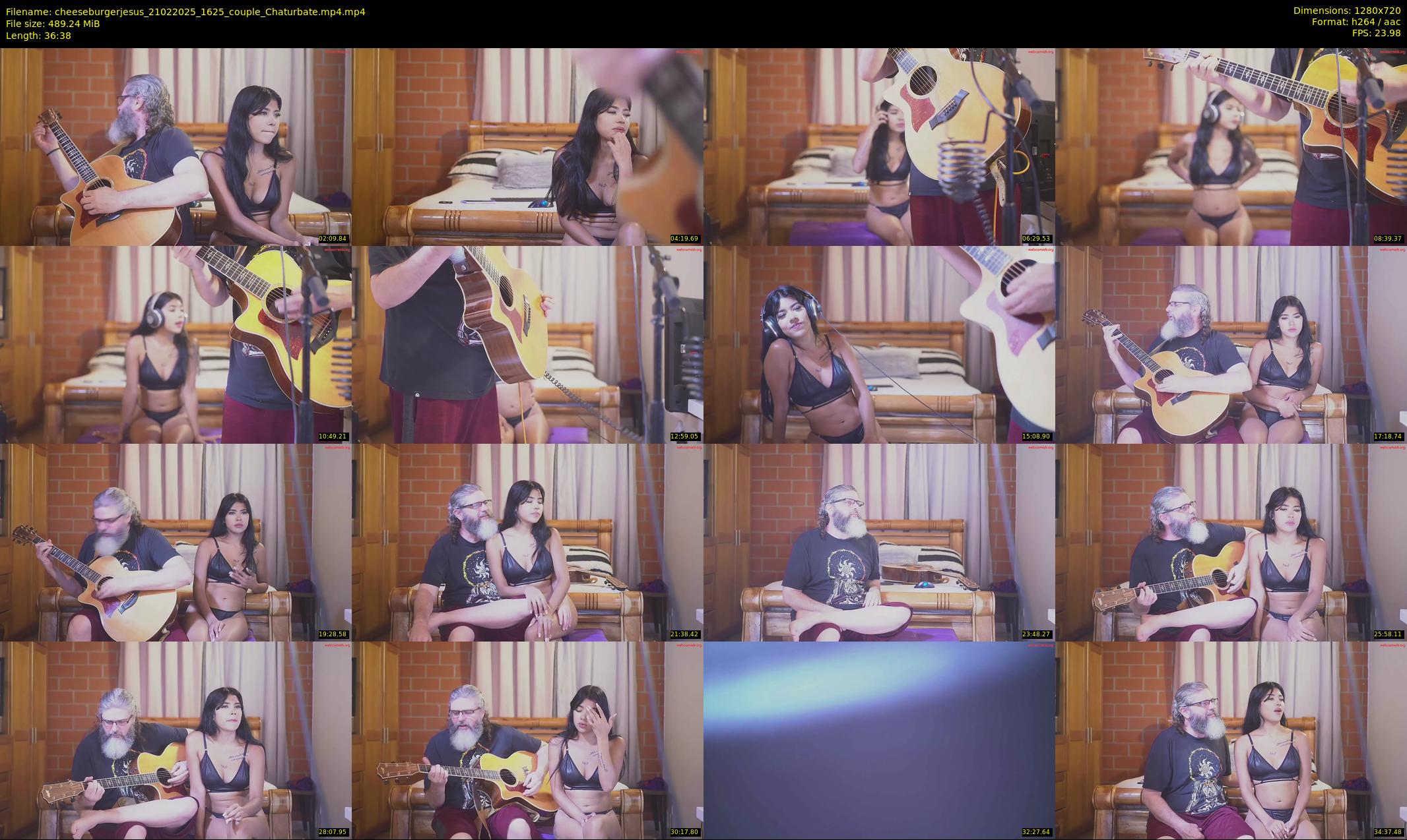 cheeseburgerjesus — 37 minute Chaturbate couple cam show recording, 720p, Feb 21, 2025