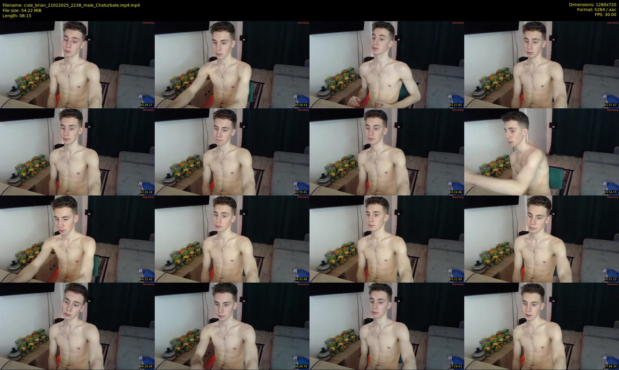 cute_brian — 9 minute Chaturbate male cam show recording, 720p, Feb 21, 2025