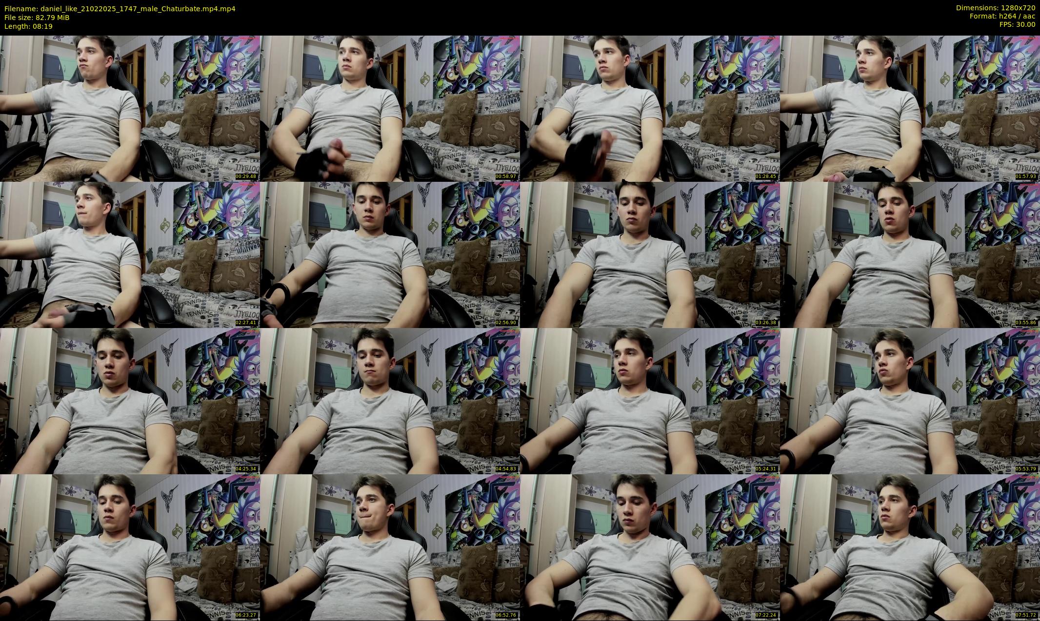 daniel_like — 9 minute Chaturbate male cam show recording, 720p, Feb 21, 2025