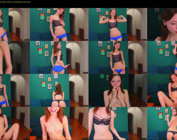 delorathecookie — 95 minute Chaturbate female cam show recording, 720p, Feb 22, 2025