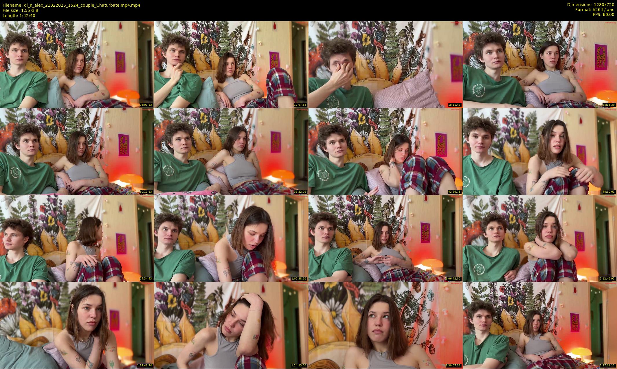 di_n_alex — 103 minute Chaturbate couple cam show recording, 720p, Feb 21, 2025