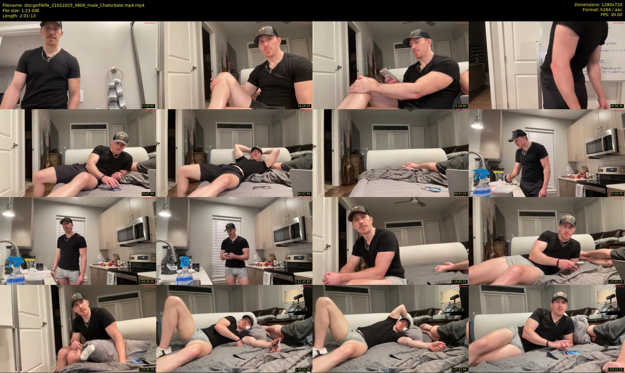 discgolf4life — 122 minute Chaturbate male cam show recording, 720p, Feb 21, 2025