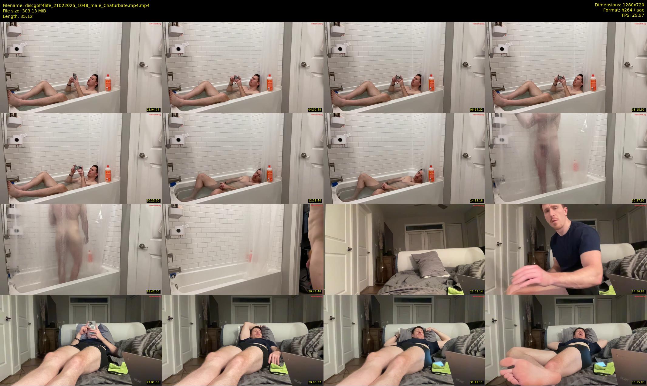 discgolf4life — 36 minute Chaturbate male cam show recording, 720p, Feb 21, 2025