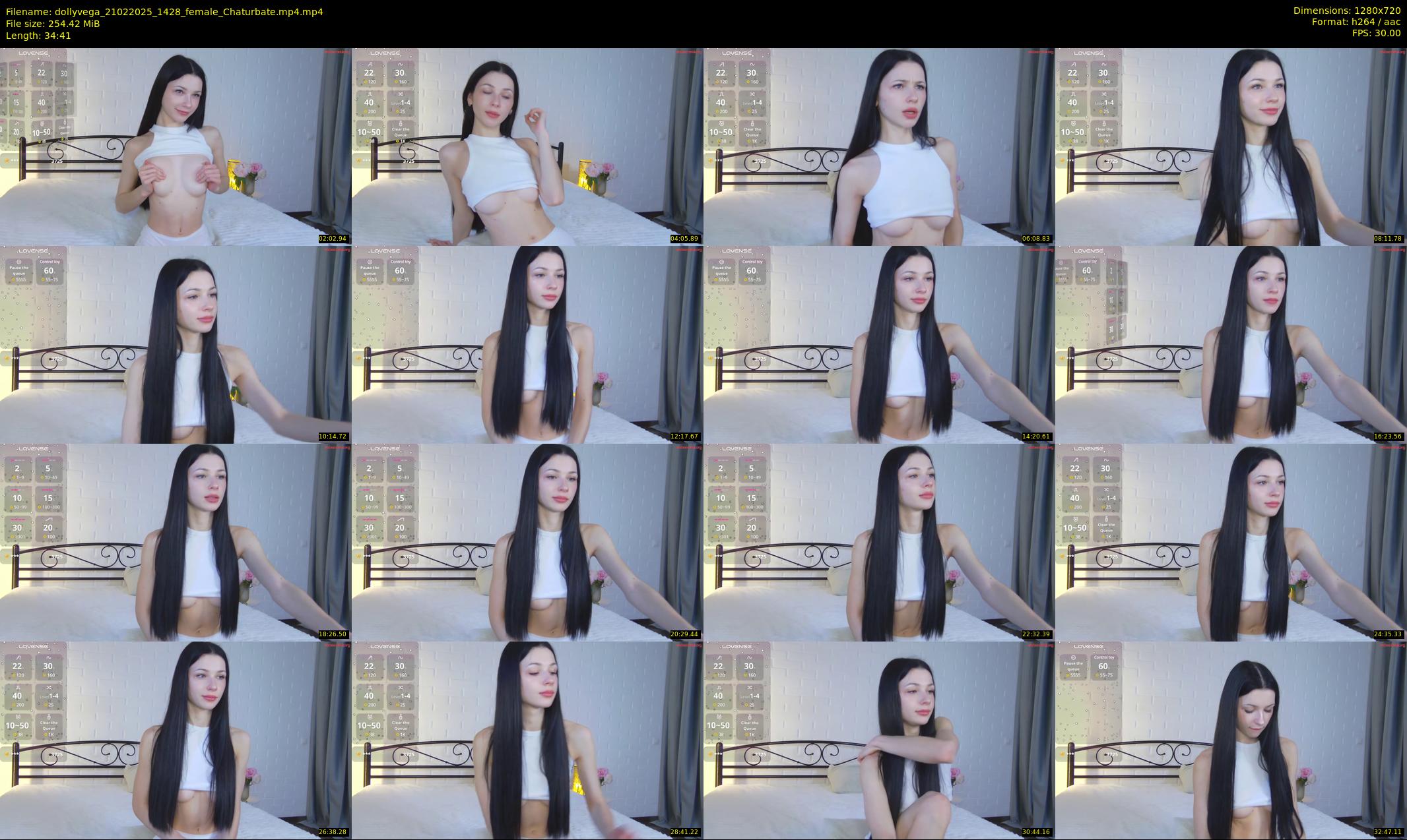 dollyvega — 35 minute Chaturbate female cam show recording, 720p, Feb 21, 2025