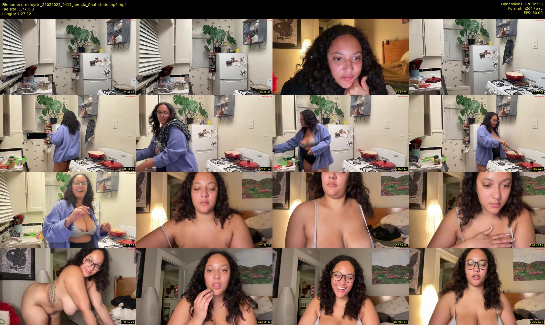 dreamyriri — 88 minute Chaturbate female cam show recording, 720p, Feb 22, 2025