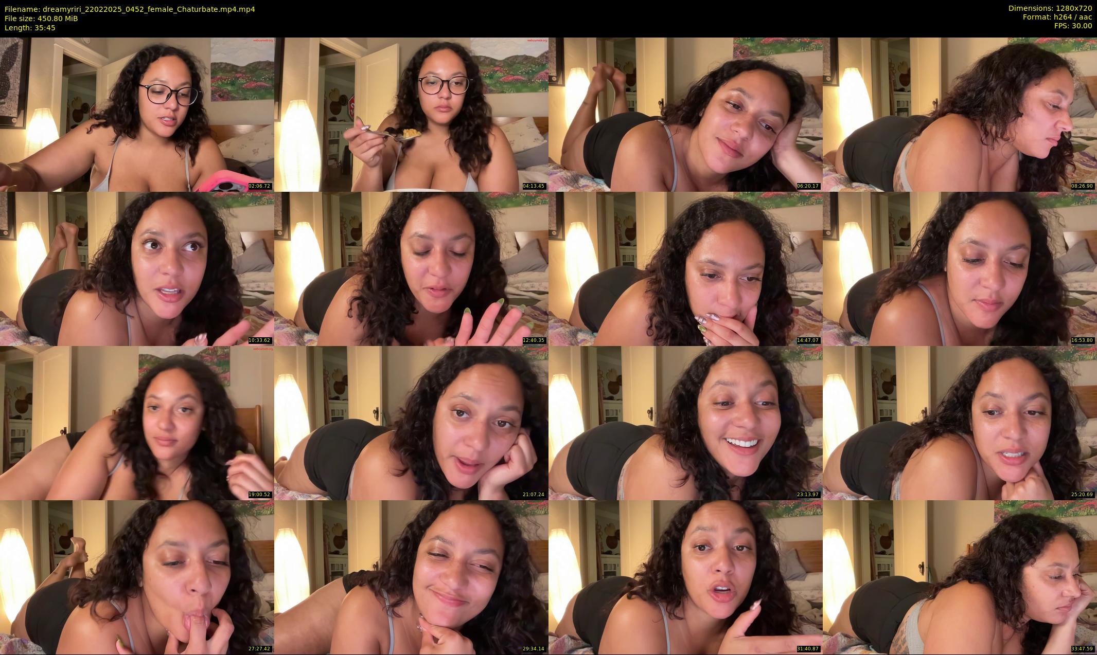 dreamyriri — 36 minute Chaturbate female cam show recording, 720p, Feb 22, 2025