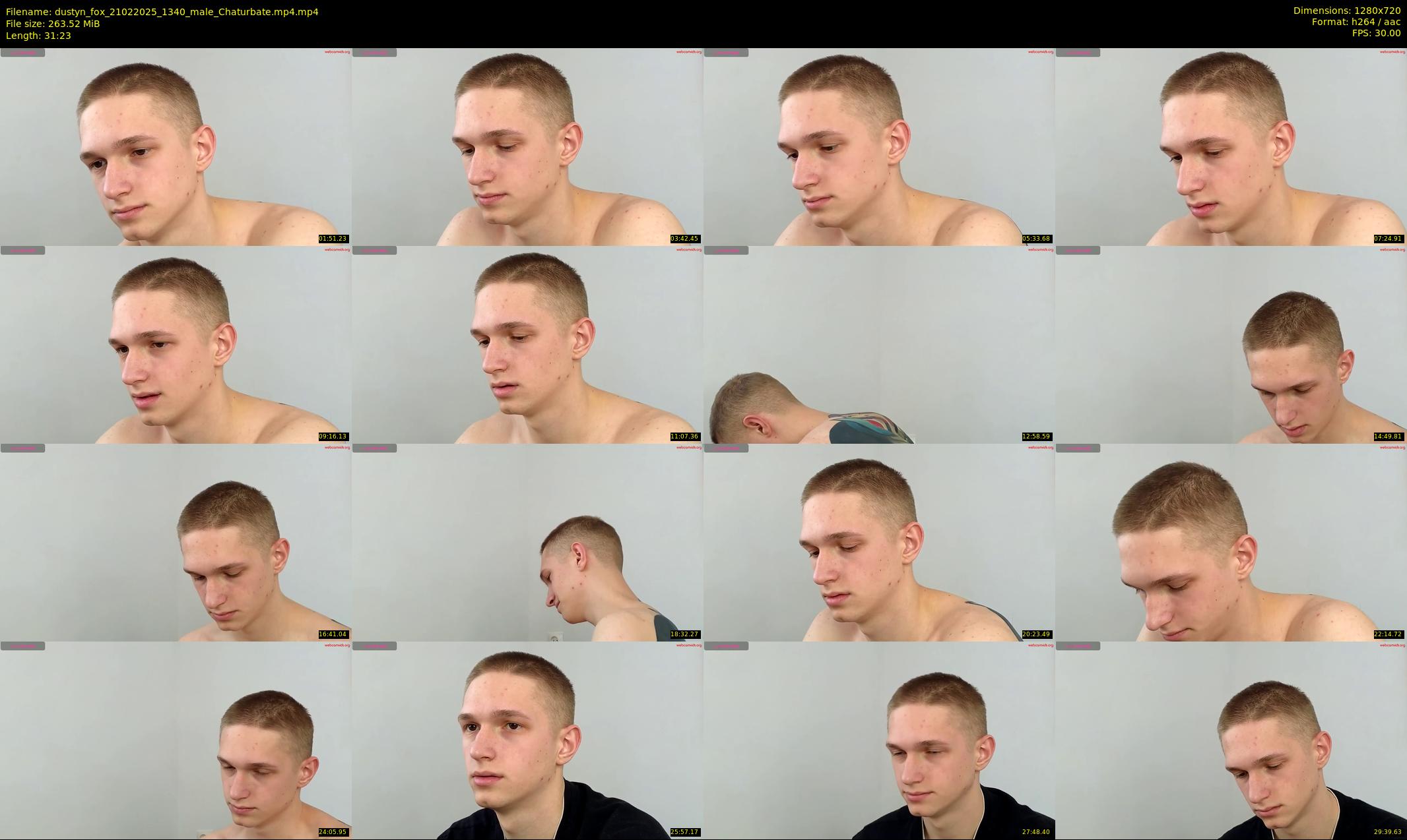dustyn_fox — 32 minute Chaturbate male cam show recording, 720p, Feb 21, 2025
