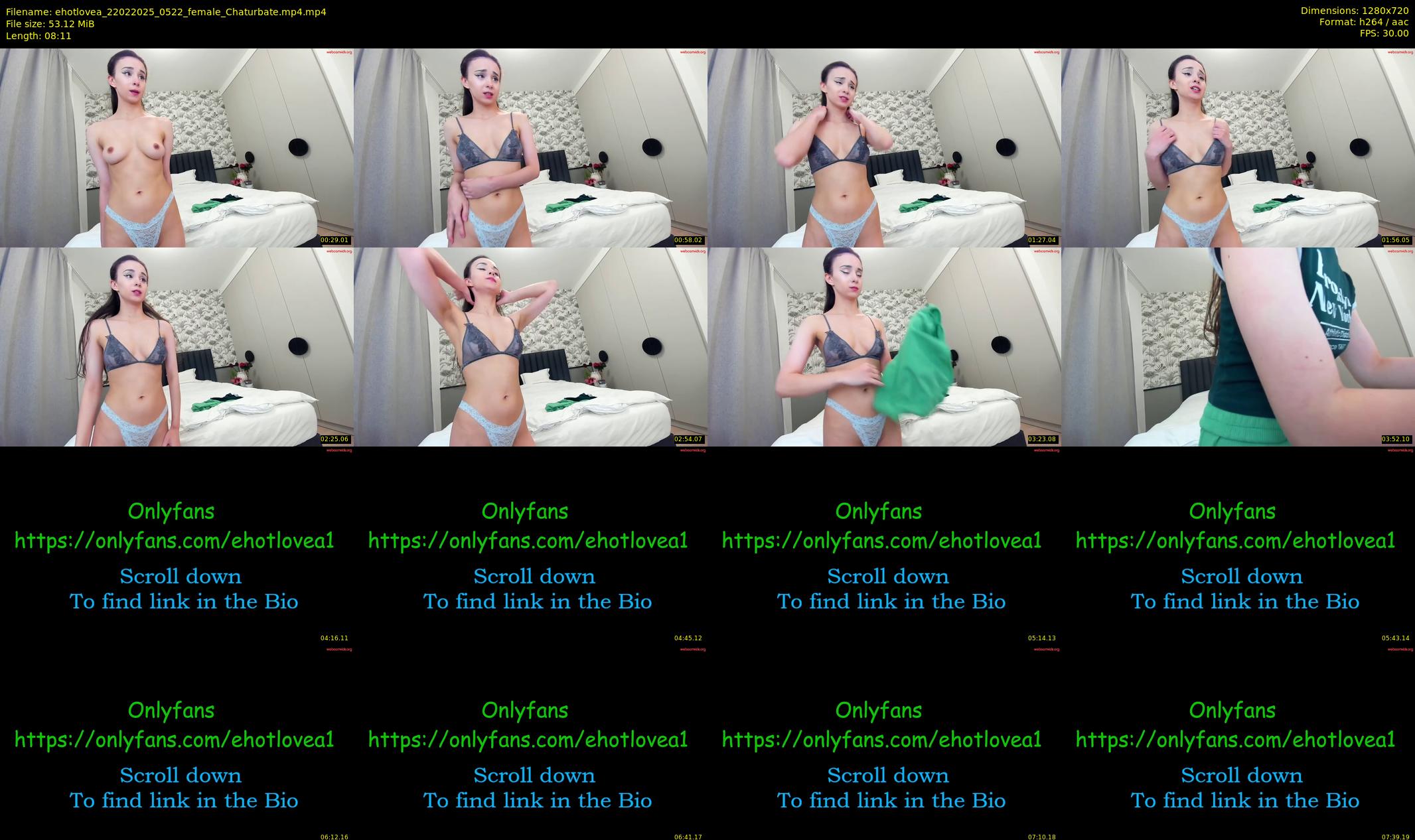 ehotlovea — 9 minute Chaturbate female cam show recording, 720p, Feb 22, 2025