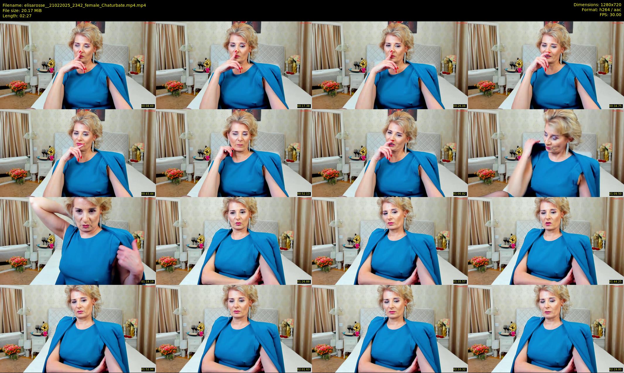 elisarosse_ — 3 minute Chaturbate female cam show recording, 720p, Feb 21, 2025