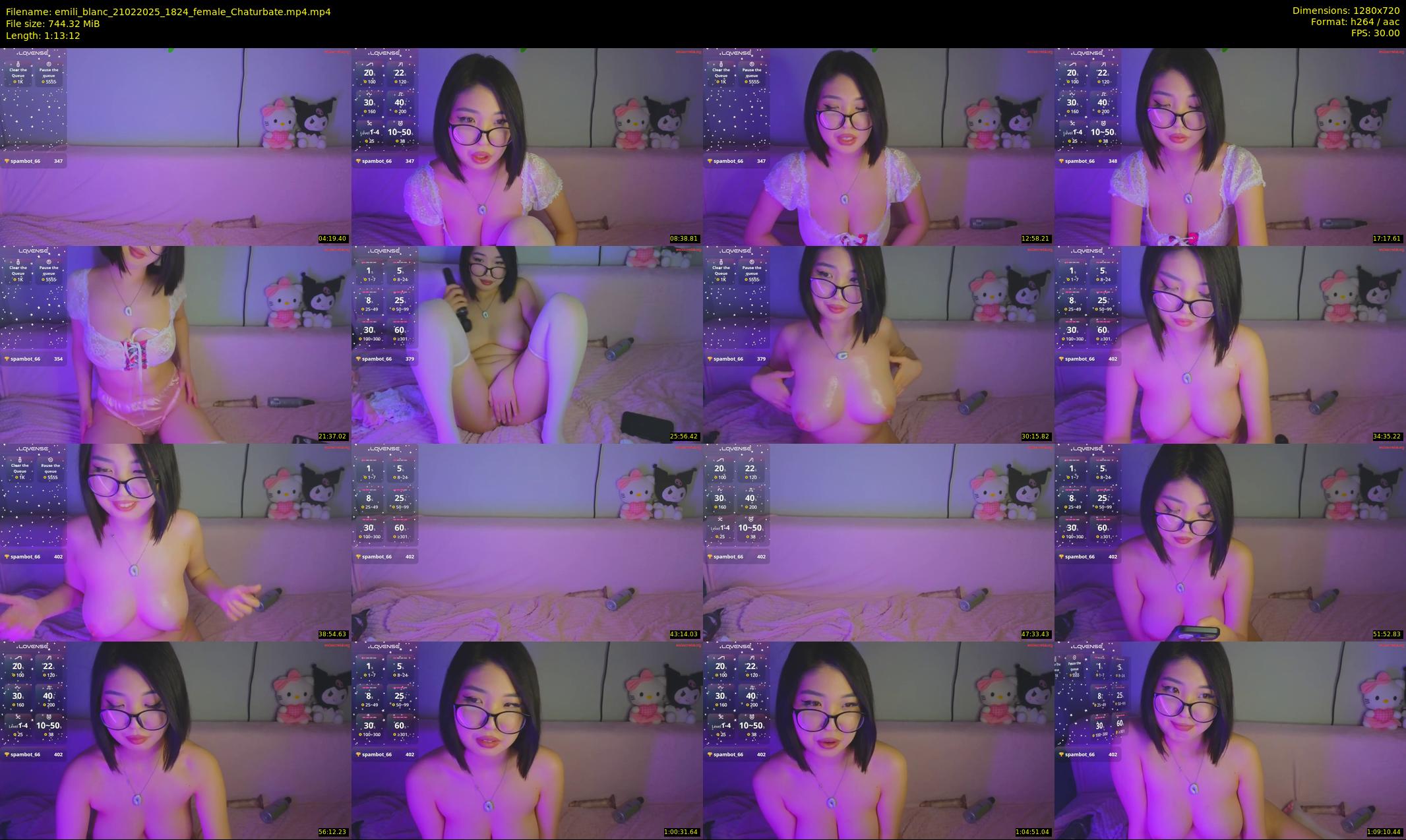 emili_blanc — 74 minute Chaturbate female cam show recording, 720p, Feb 21, 2025