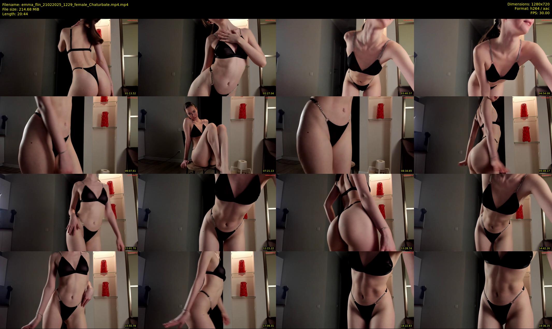 emma_flin — 21 minute Chaturbate female cam show recording, 720p, Feb 21, 2025