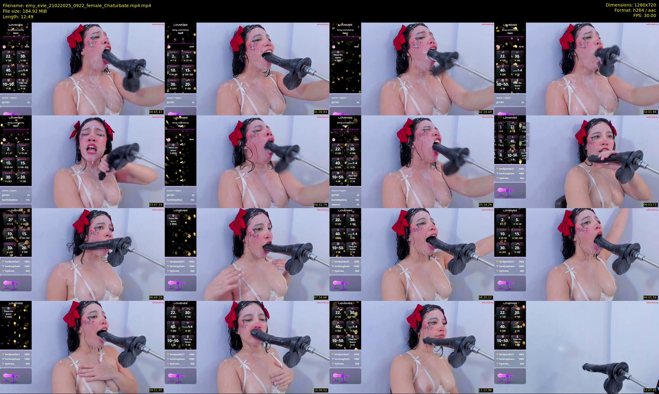 emy_evie — 13 minute Chaturbate female cam show recording, 720p, Feb 21, 2025