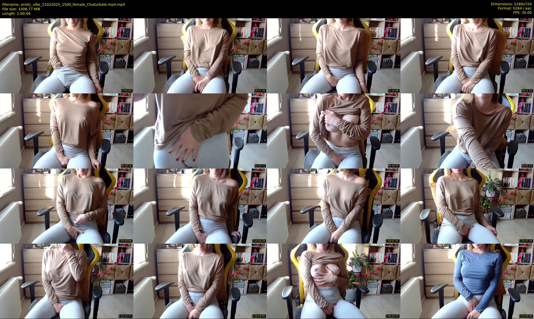 erotic_vibe — 121 minute Chaturbate female cam show recording, 720p, Feb 21, 2025