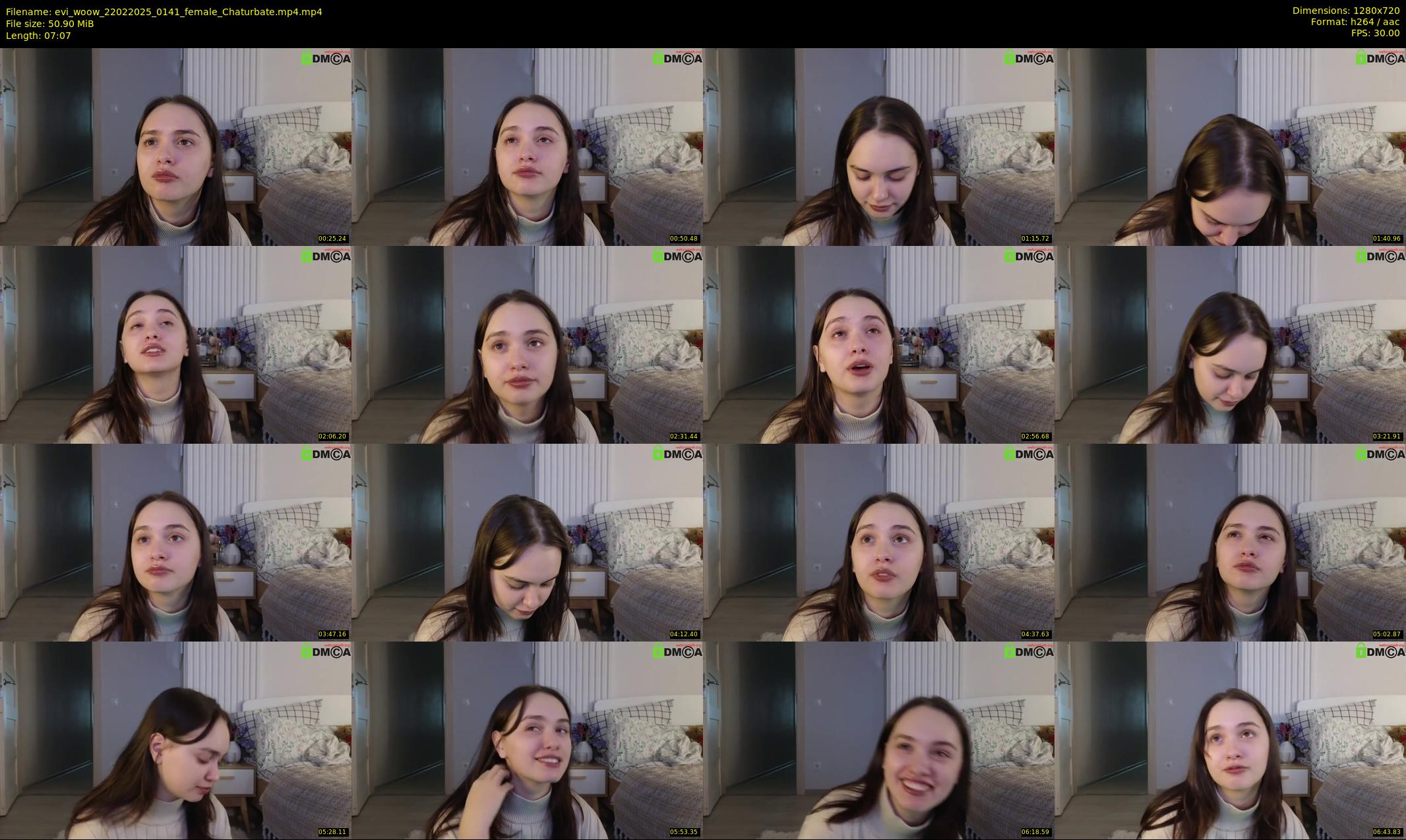 evi_woow — 8 minute Chaturbate female cam show recording, 720p, Feb 22, 2025