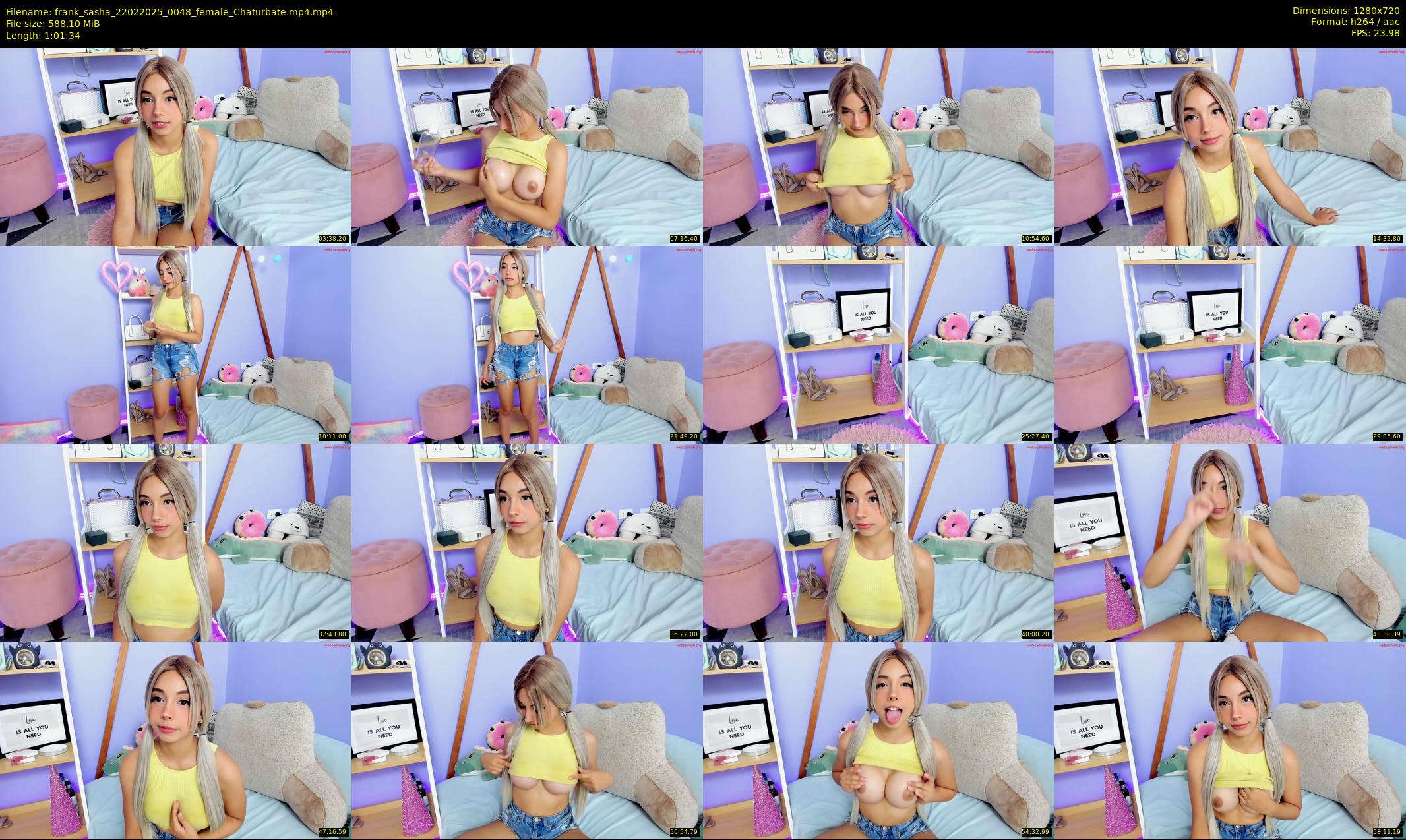 frank_sasha — 62 minute Chaturbate couple cam show recording, 720p, Feb 22, 2025